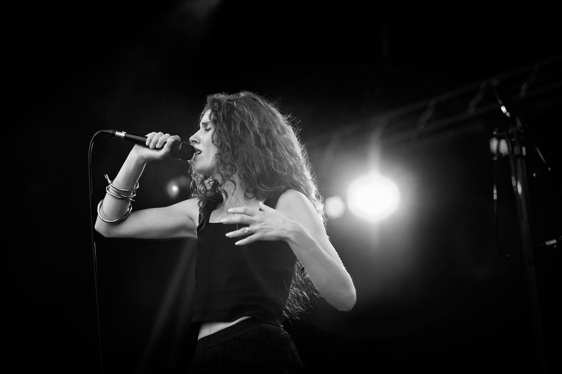 Dafné Kritharas, La Défense Jazz Festival, Parvis de la Défense, 25 juin 2025