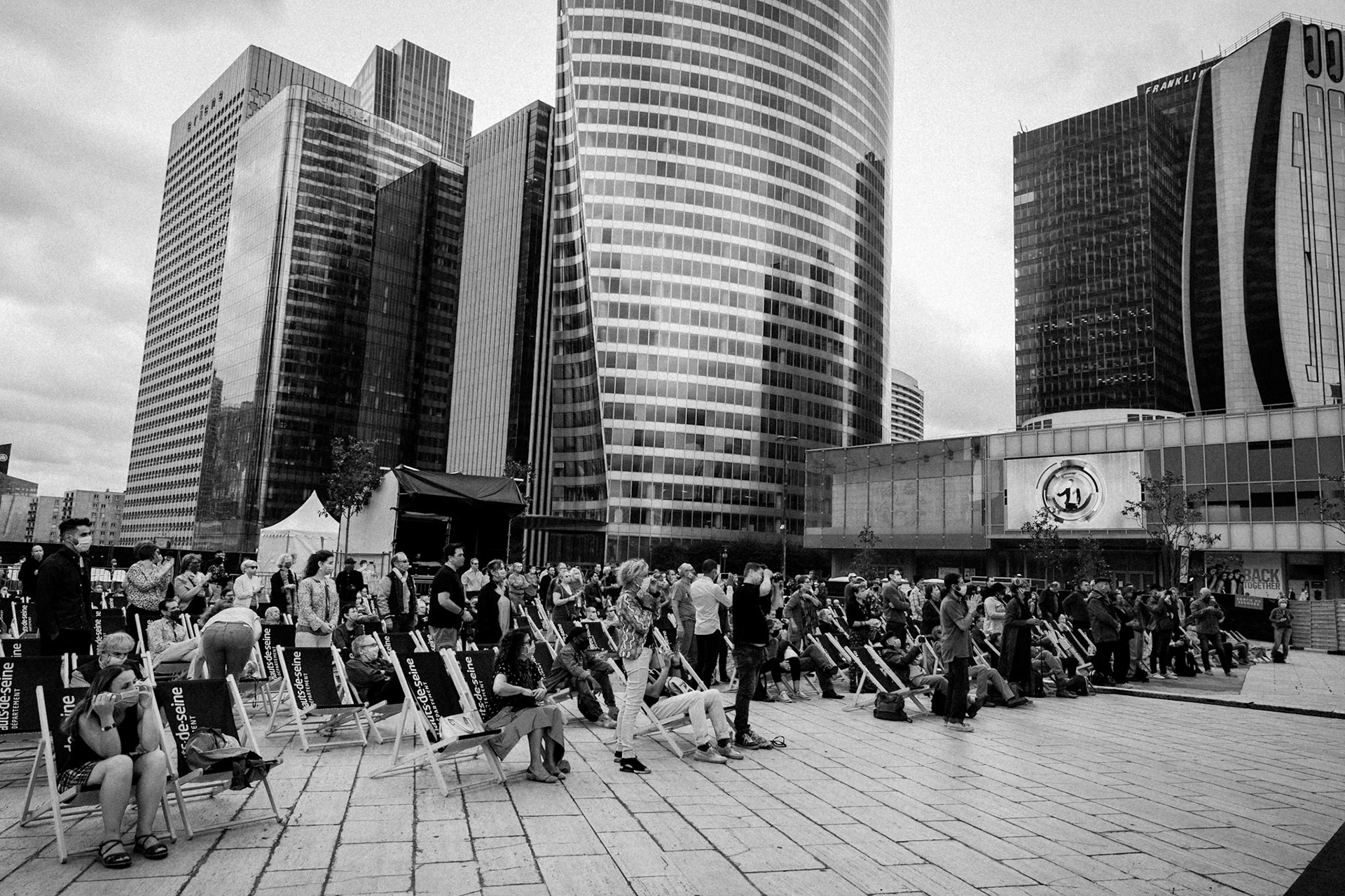 Ylian Cañizares, La Défense Jazz Festival, Parvis de la Défense, 23 septembre 2020