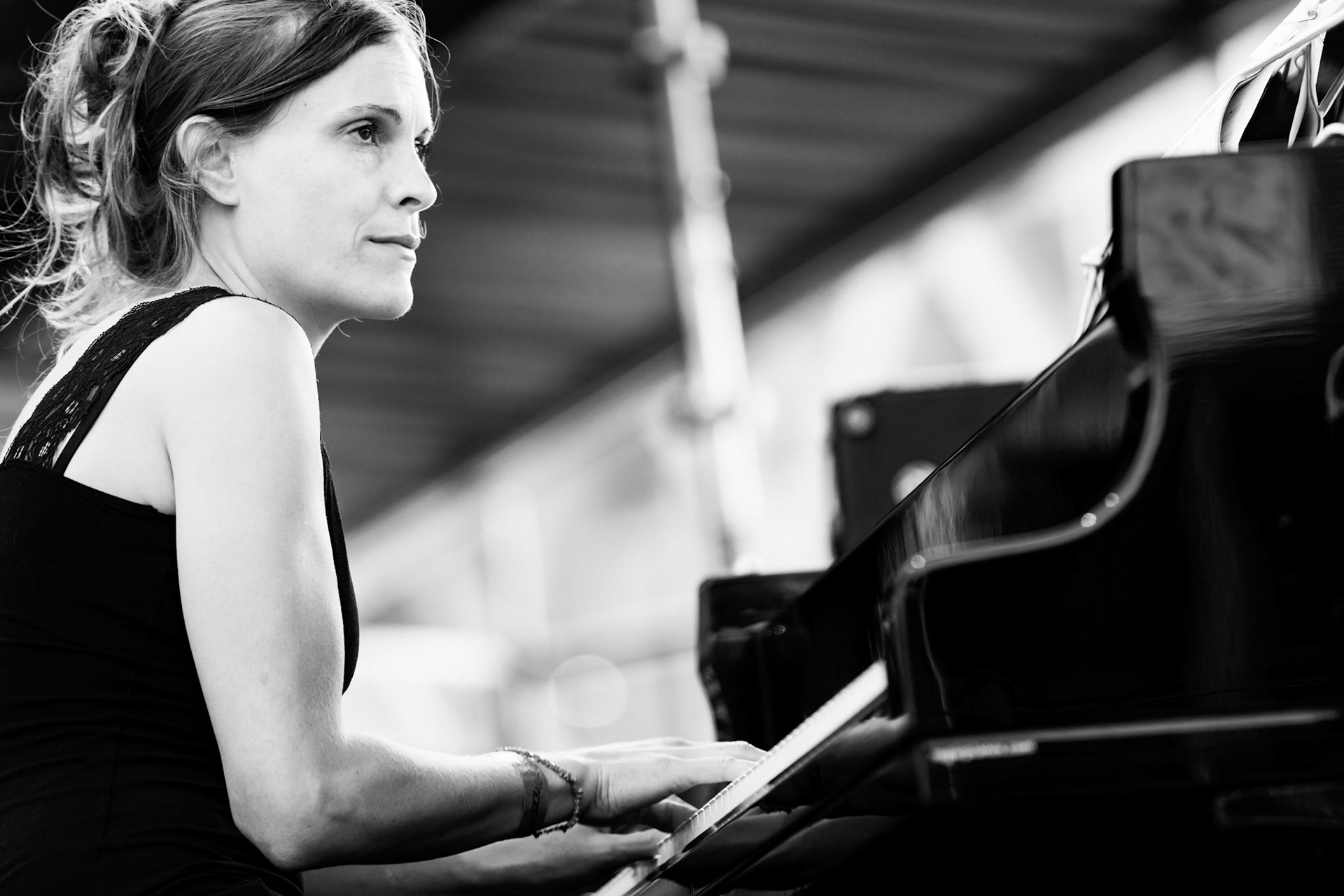 Anne Quillier, Création Spéciale 40 ans du Concours National de Jazz de la Défense, Parvis de la Défense, 23 juin 2017