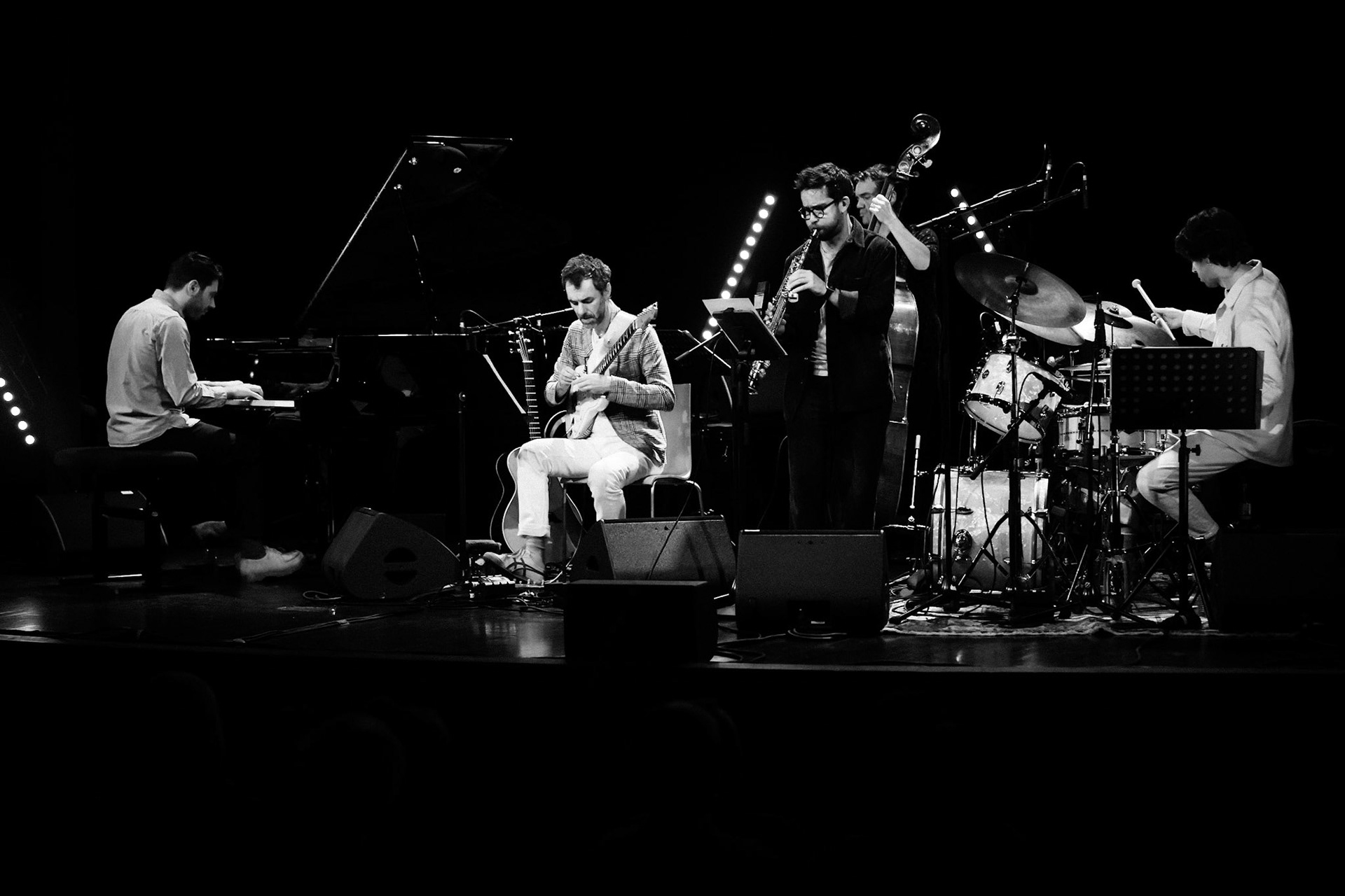 Gautier Garrigue Quartet feat Emile Parisien, Festival Jazz à Saint-Germain-des-Prés - Paris, Théâtre de l'Alliance Française