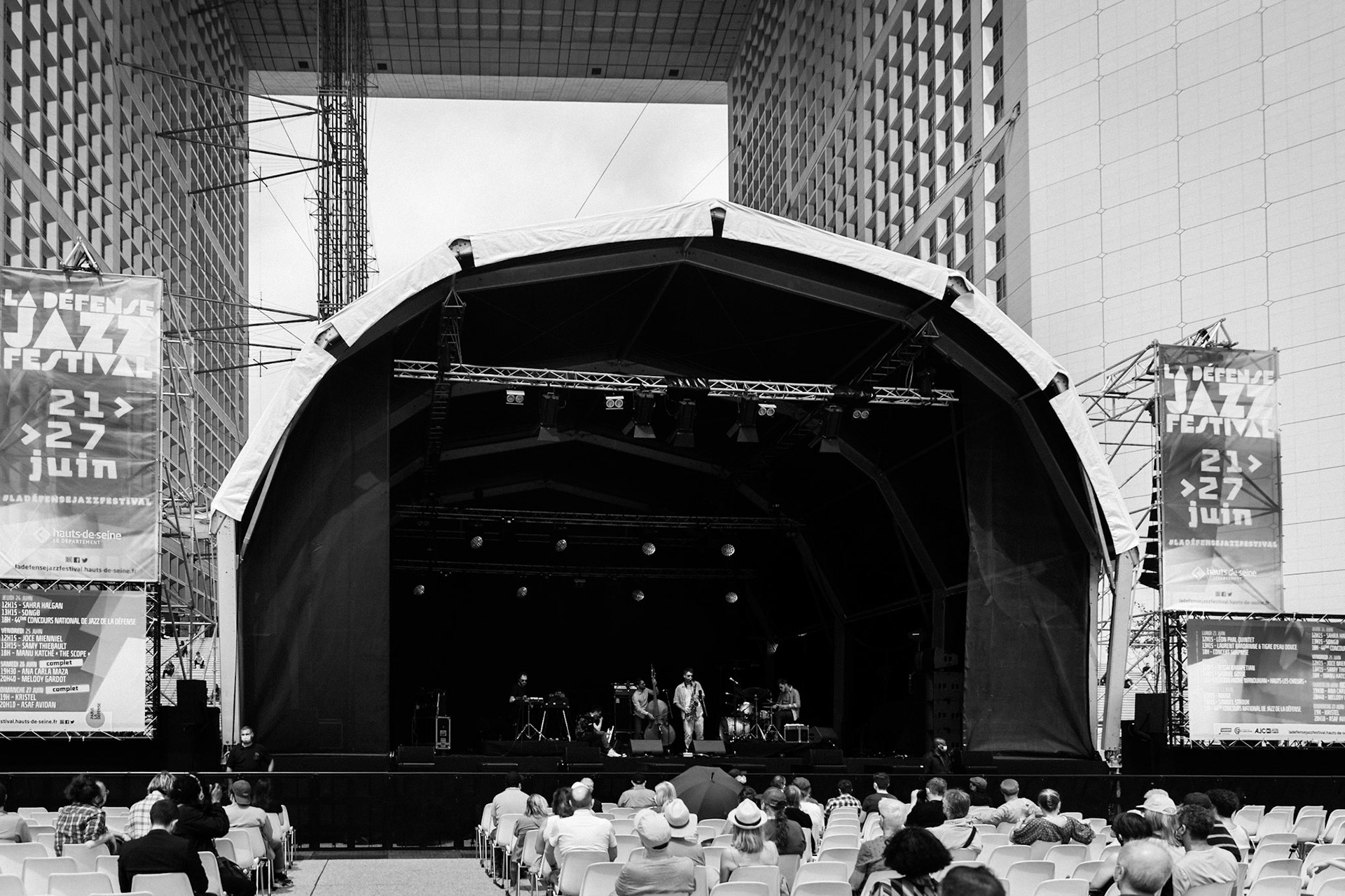 Léon Phal, La Défense Jazz Festival, Parvis de la Défense, 21 juin 2021