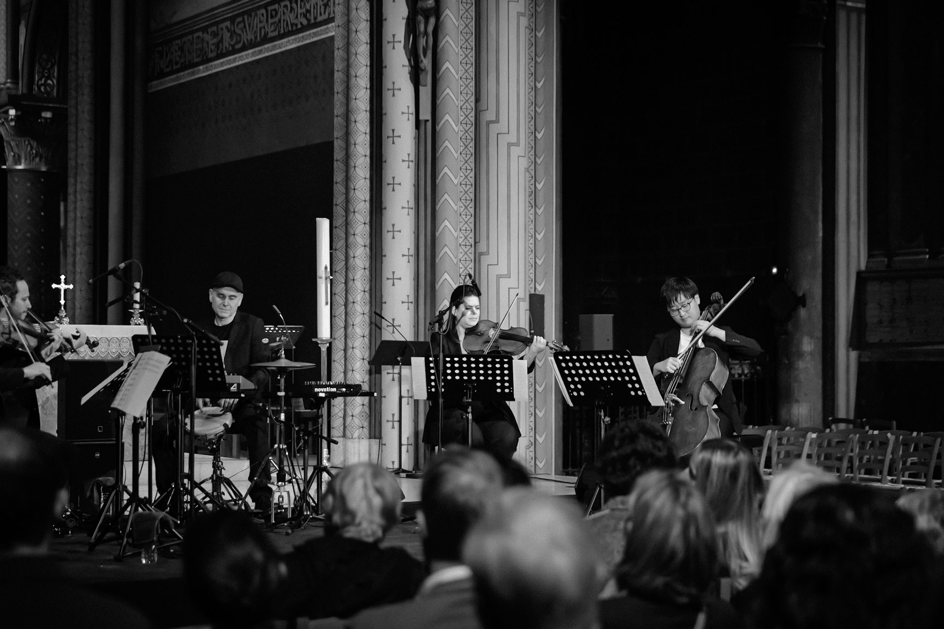 Quatuor Ebène &amp; Xavier Tribolet, Festival Jazz à Saint-Germain-des-Prés - Paris, Eglise Saint-Germain-des-Prés