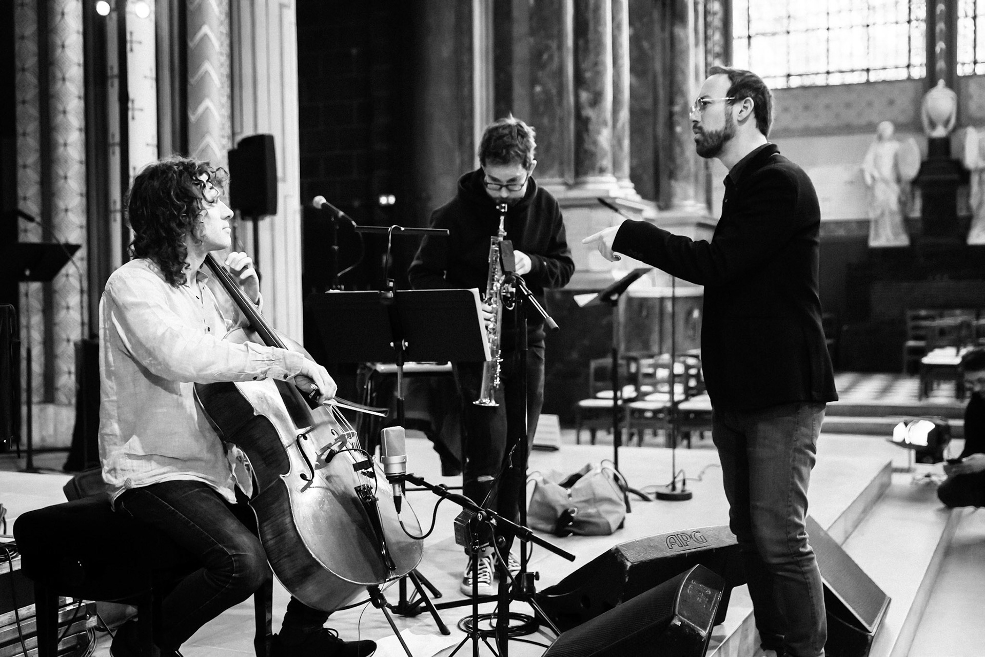 Trio Herman - Salque - Parisien, Festival Jazz Saint-Germain-des-Prés - Paris , Eglise Saint-Germain-des-Prés, 21 mai 2019