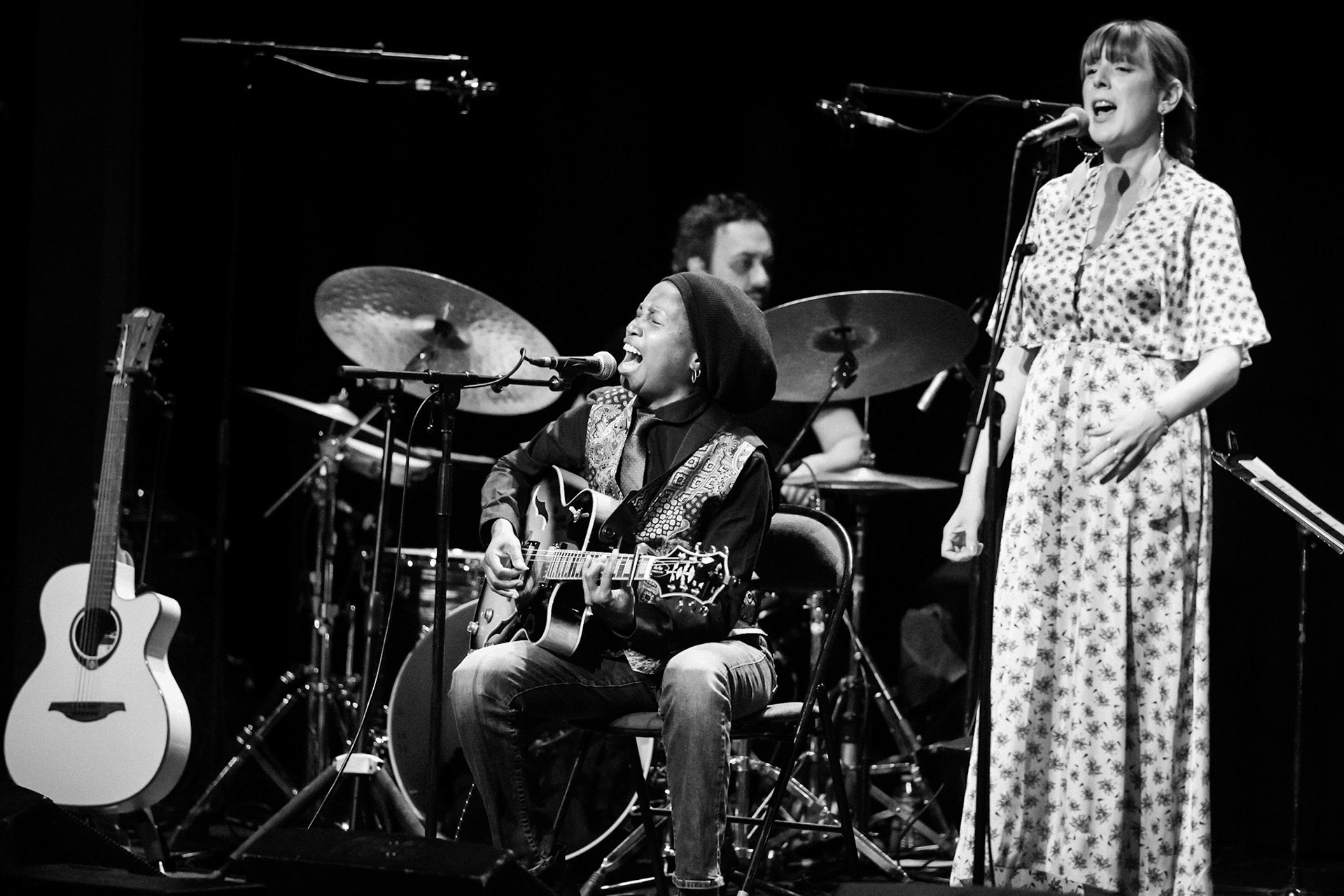 Sarah Lenka invite Marion Rampal, Naïssam Jalal &amp; Nalia M. King, Festival Jazz à Saint-Germain-des-Prés - Paris, Théâtre de l'Alliance Française