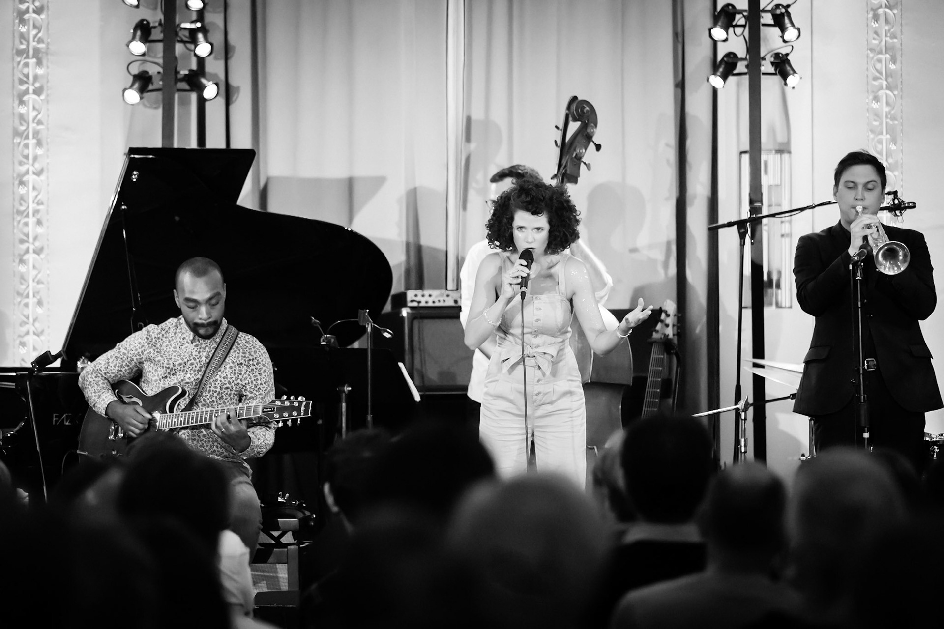 Cyrille Aimée, Festival Jazz Saint-Germain-des-Prés - Paris , Hôtel Lutetia - Salon Cristal, 20 mai 2019