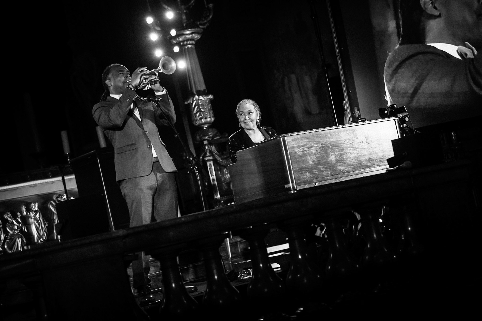 Rhoda Scott &amp; Sophie-Véronique Cauchefer-Choplin, Festival Jazz à Saint-Germain-des-Prés - Paris, Eglise Saint-Sulpice