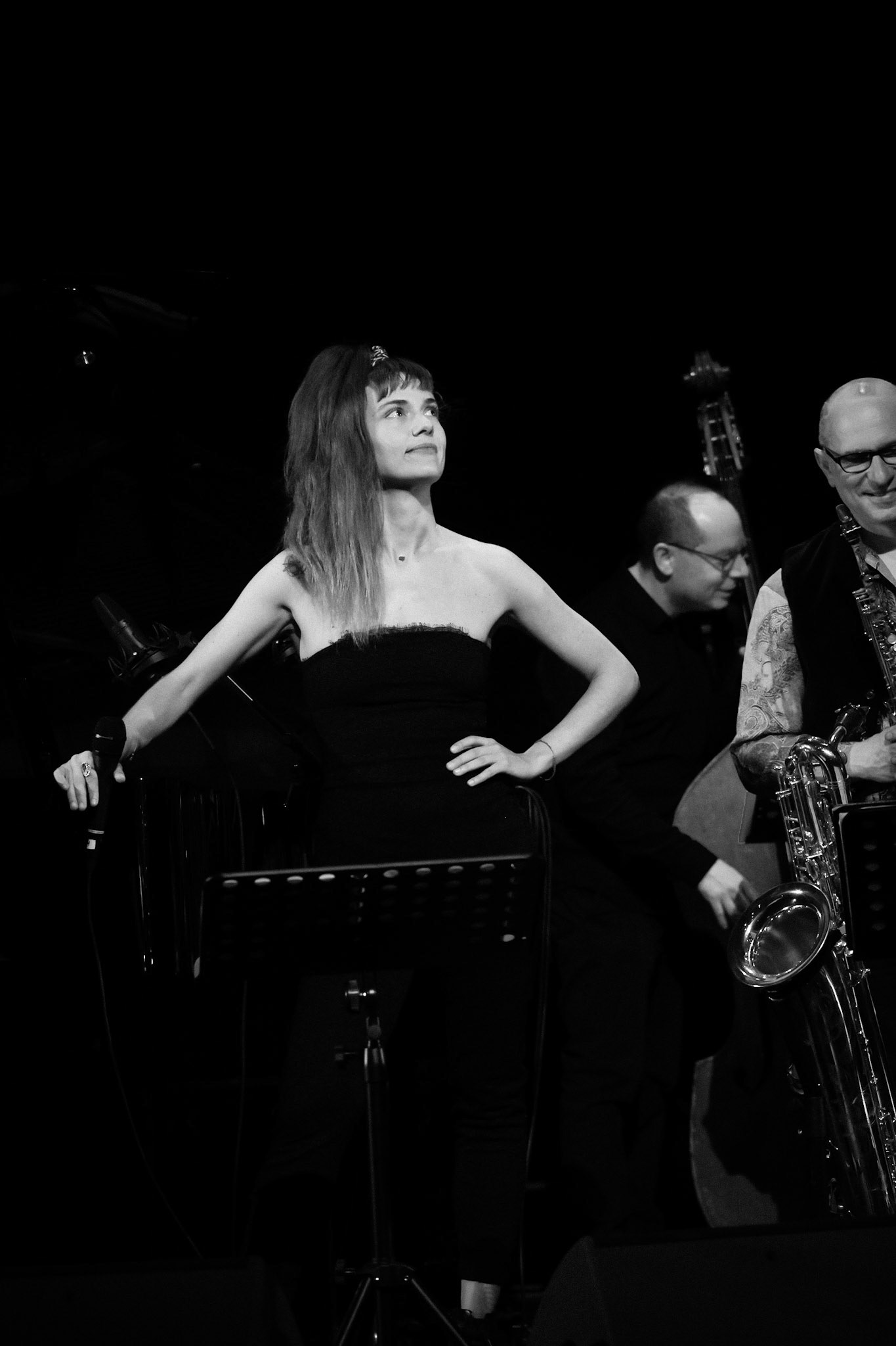 Leïla Olivesi Octet, special guest Camille Berthault, Festival Jazz à Saint-Germain-des-Prés - Paris, Théâtre de l'Alliance Française