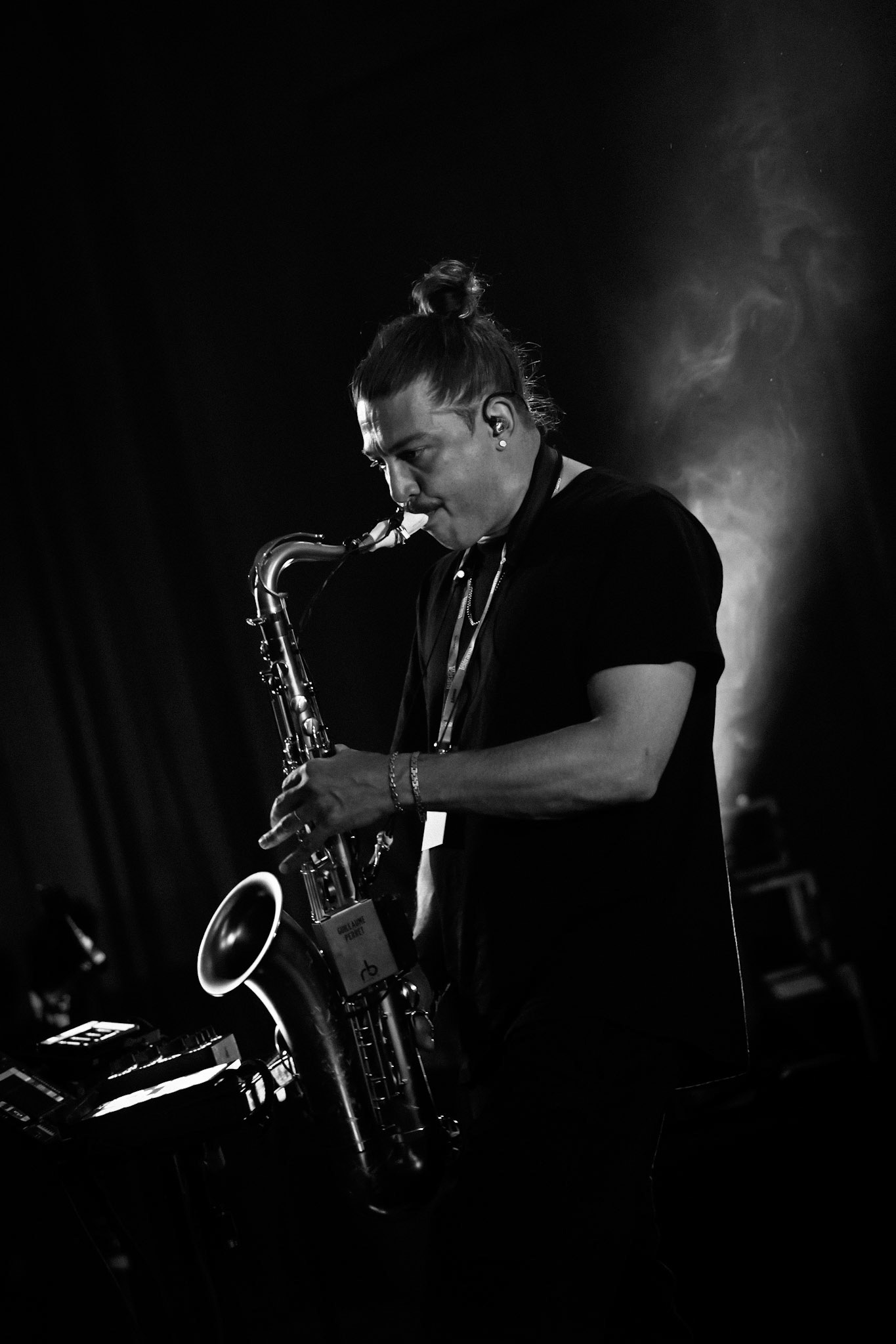 Guillaume Perret Quartet, Festival Jazz à Saint-Germain-des-Prés - Paris, grand amphithéâtre de la Maison de l'Océan