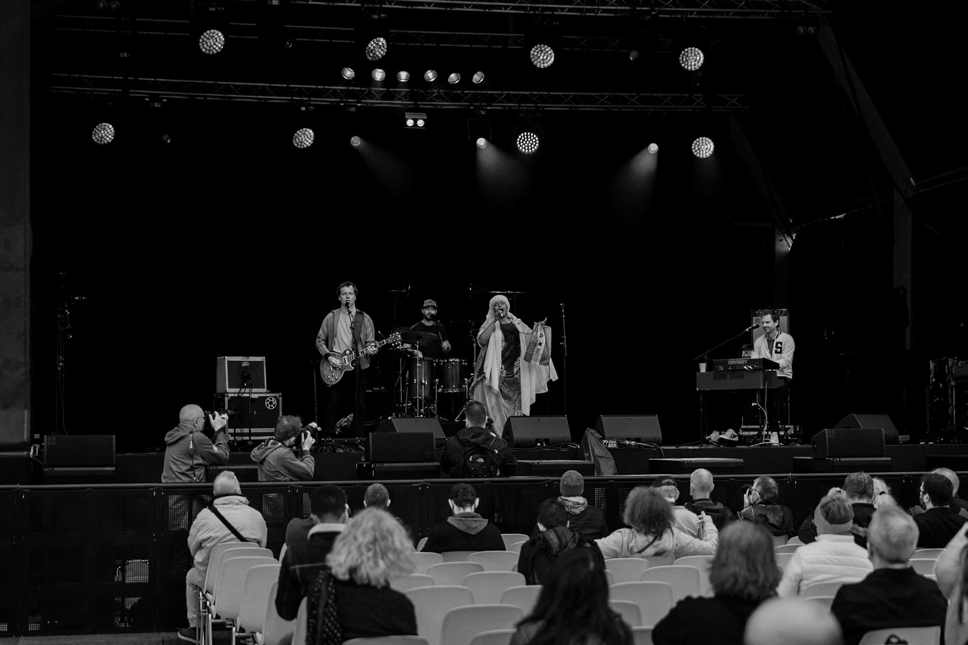 Sarah Halgan, La Défense Jazz Festival, Parvis de la Défense, 24 juin 2021