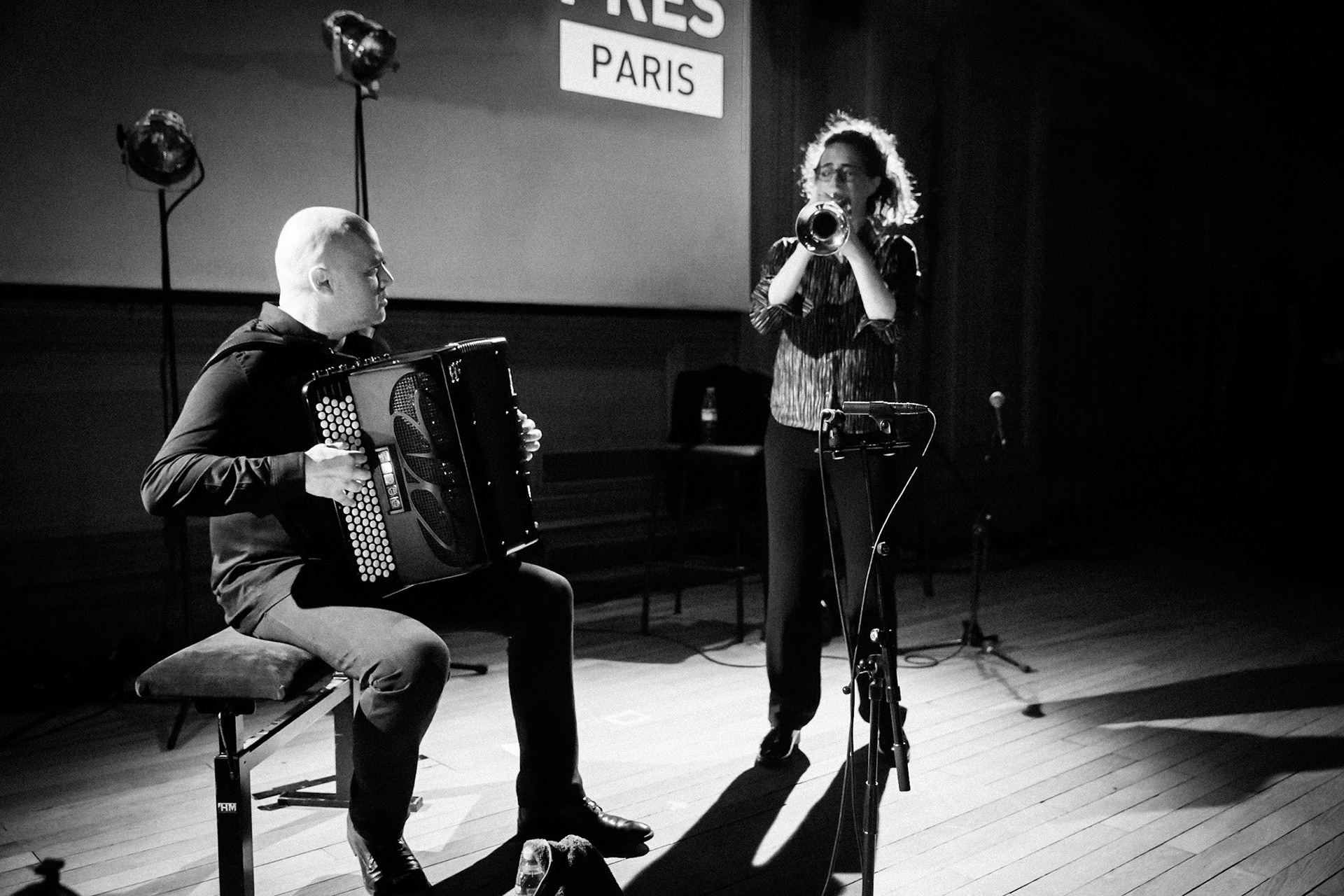 Airelle Besson &amp; Lionel Suarez, Festival Jazz Saint-Germain-des-Prés - Paris , Maison de l'Océan - Grand amphithéâtre, 21 mai 2022