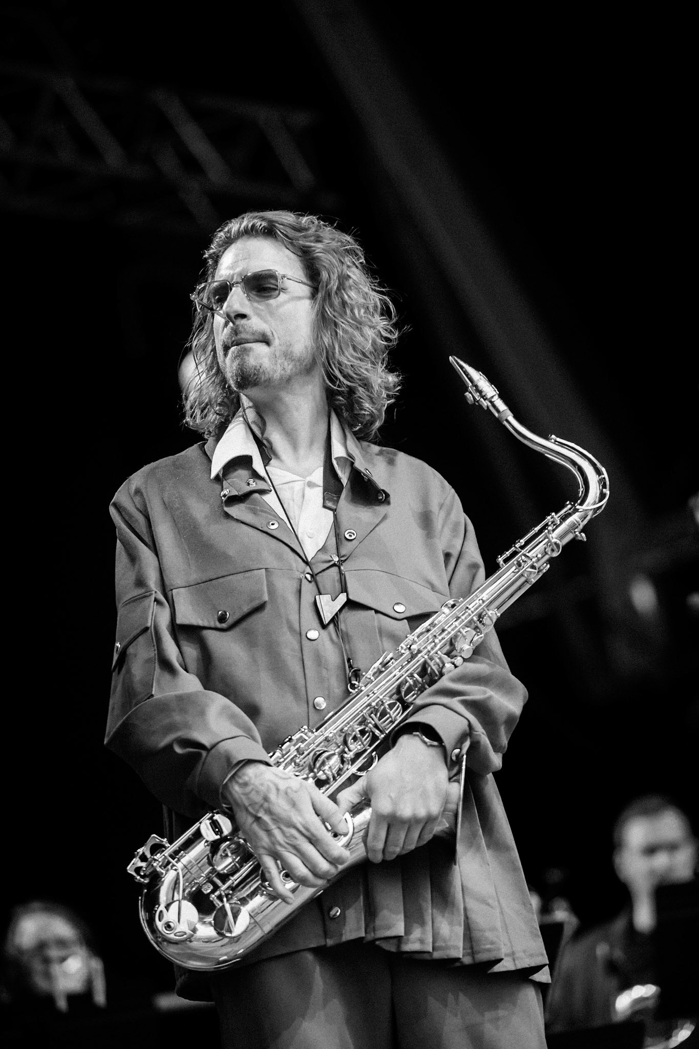 Samy Thiébault "Awé Large Ensemble", La Défense Jazz Festival, Parvis de la Défense, 26 juin 2023
