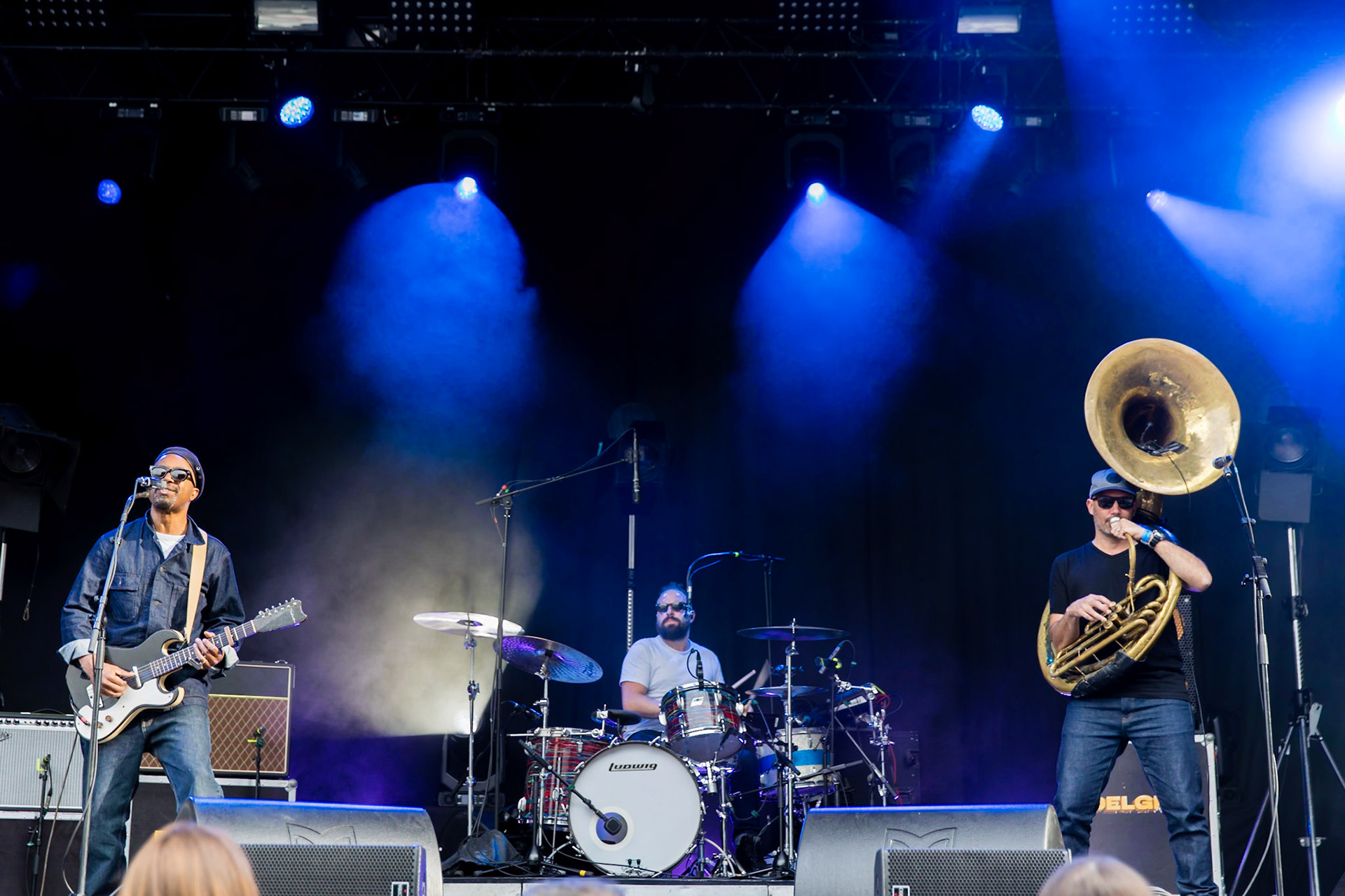 Delgres, Festival Chorus des Hauts-de-Seine, La Seine Musicale (Boulogne-Billancourt), 11 juillet 2021