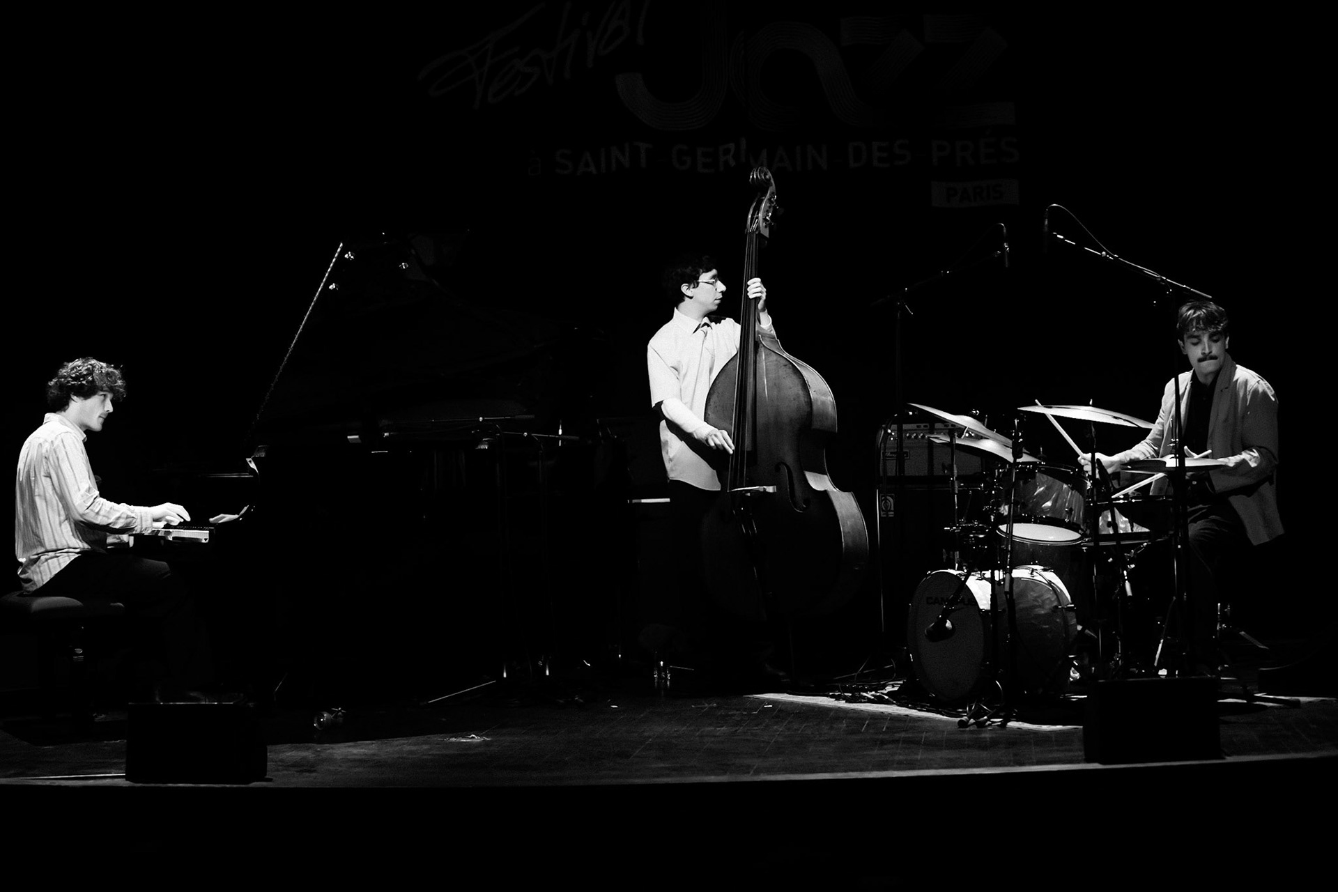 Levi Harvey Trio, Festival Jazz à Saint-Germain-des-Prés - Paris, Théâtre de l'Alliance Française