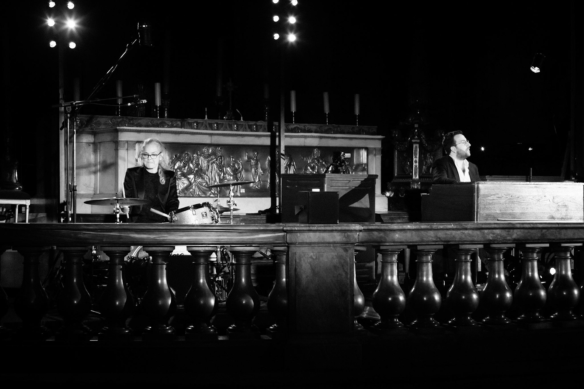 Sophie-Véronique Cauchefer-Choplin &amp; Laurent Coulondre, Festival Jazz à Saint-Germain-des-Prés - Paris, Eglise Saint-Sulpice