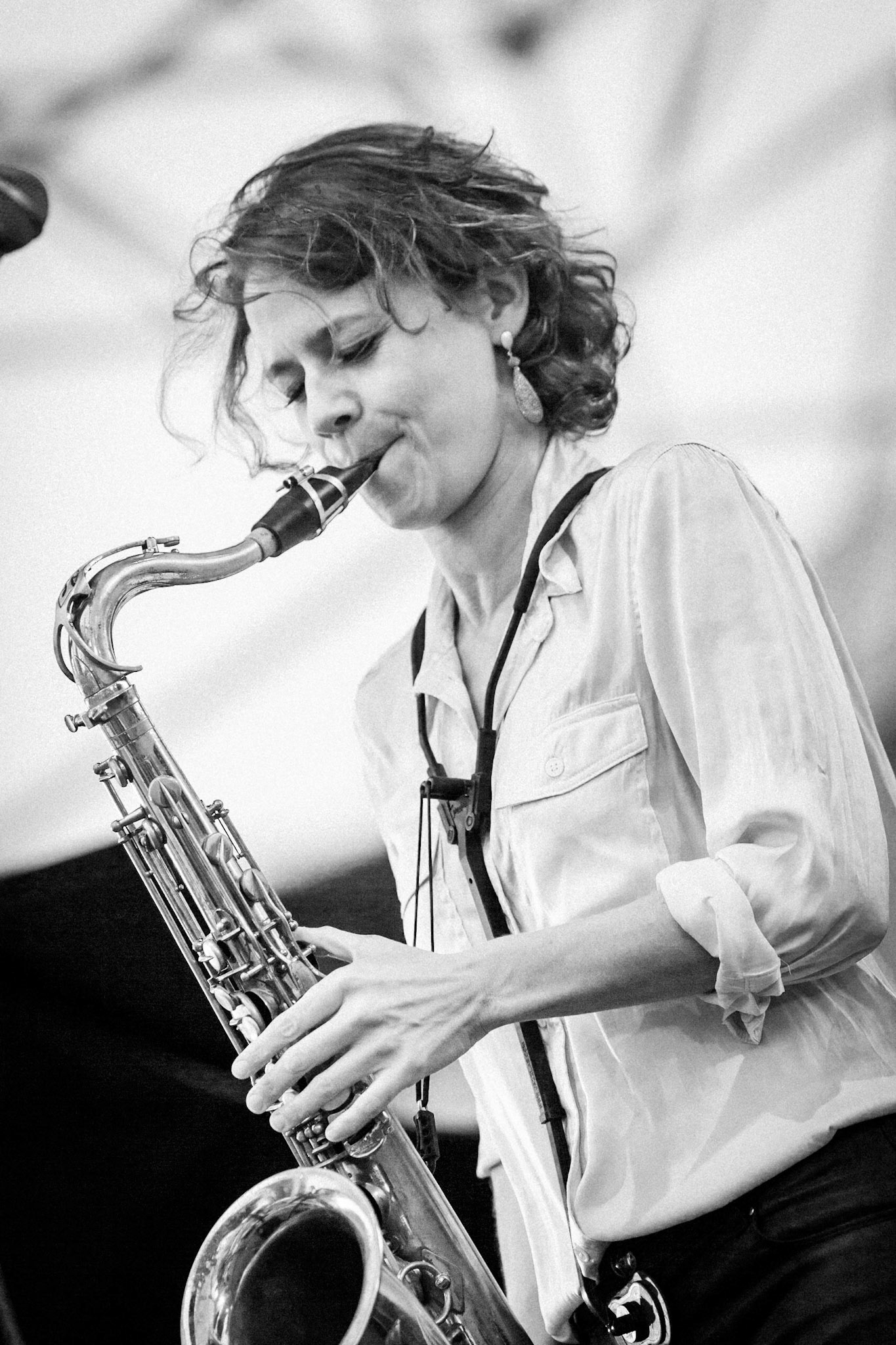 Sophie Alour invite Abdallah Abozekry, La Défense Jazz Festival, Parvis de la Défense, 23 septembre 2020