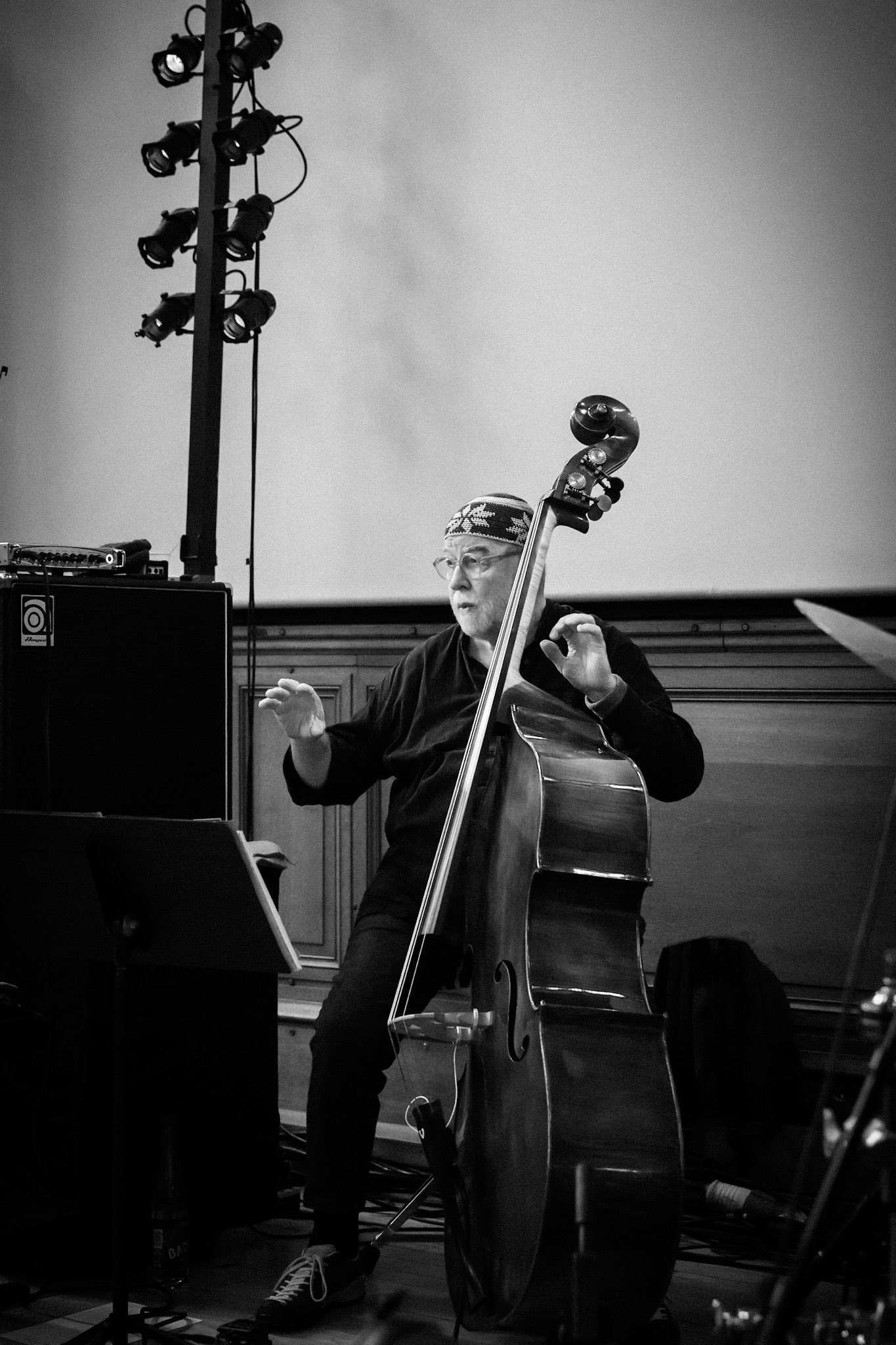 Henri Texier Trio, Festival Jazz Saint-Germain-des-Prés - Paris , Maison de l'Océan - Grand amphithéâtre, 19 mai 2022