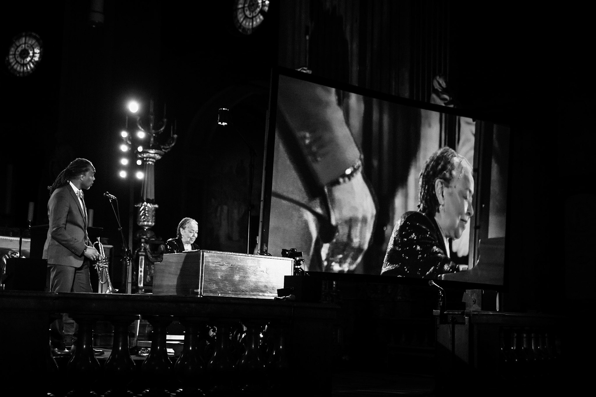Rhoda Scott &amp; Sophie-Véronique Cauchefer-Choplin, Festival Jazz à Saint-Germain-des-Prés - Paris, Eglise Saint-Sulpice