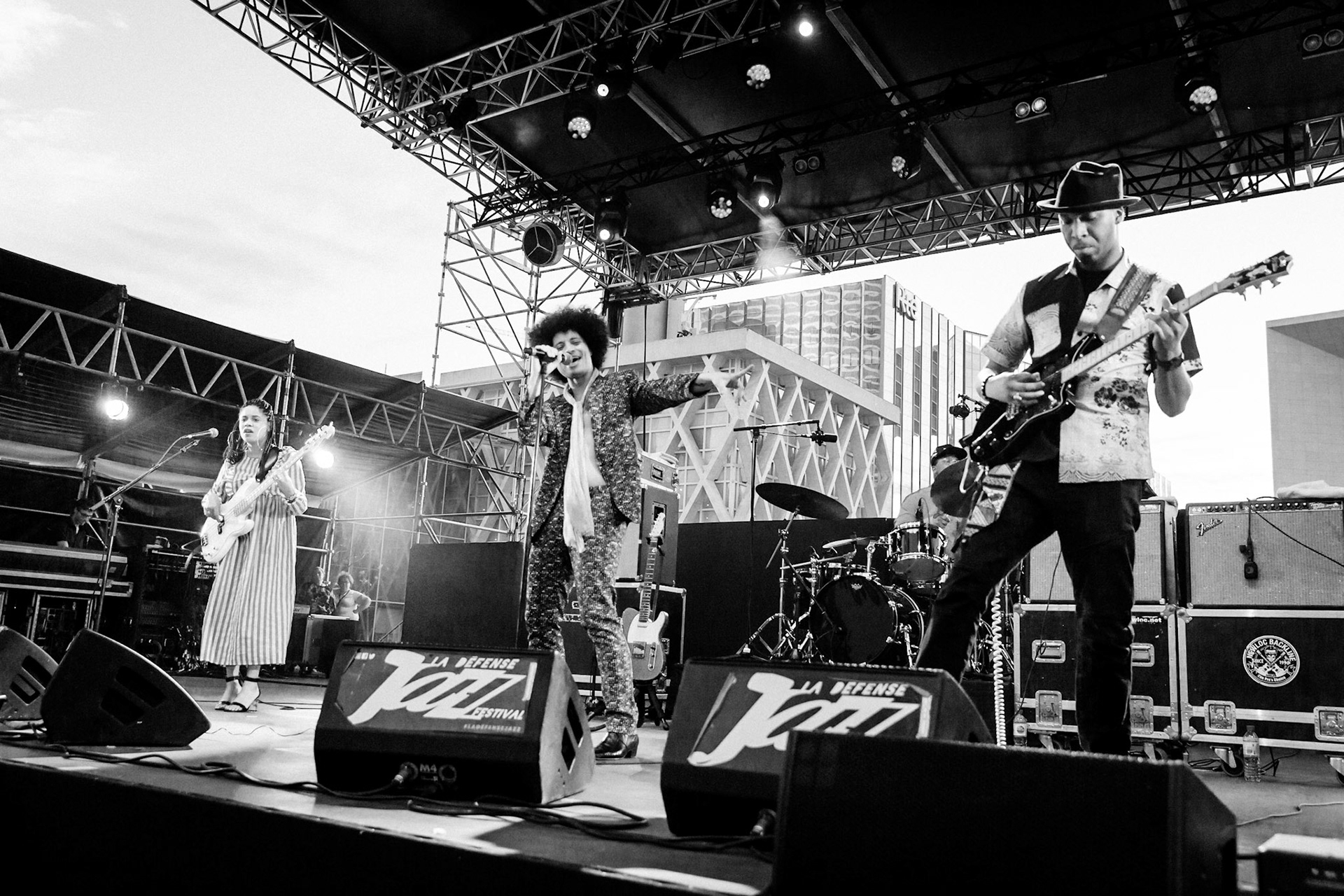 Jose James, La Défense Jazz Festival, Parvis de la Défense, 30 mai 2019