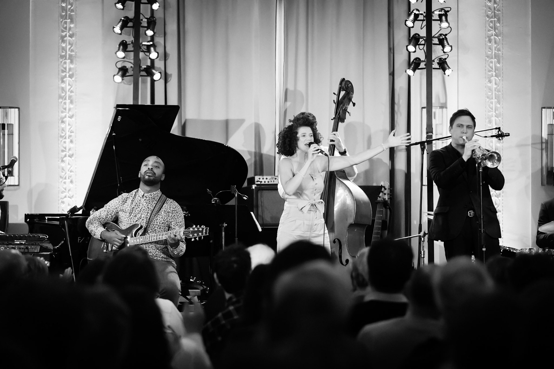 Cyrille Aimée, Festival Jazz Saint-Germain-des-Prés - Paris , Hôtel Lutetia - Salon Cristal, 20 mai 2019