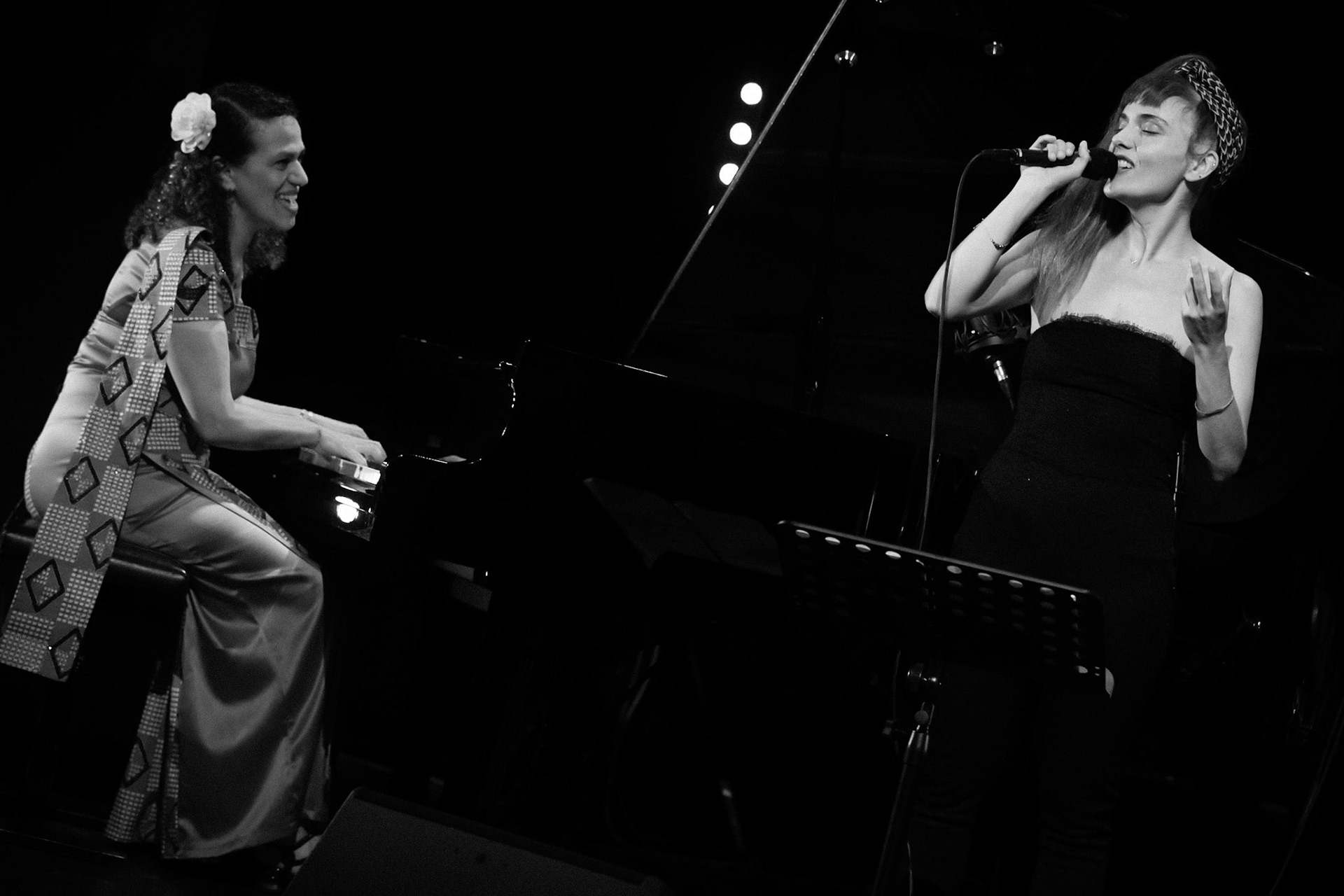 Leïla Olivesi Octet, special guest Camille Berthault, Festival Jazz à Saint-Germain-des-Prés - Paris, Théâtre de l'Alliance Française