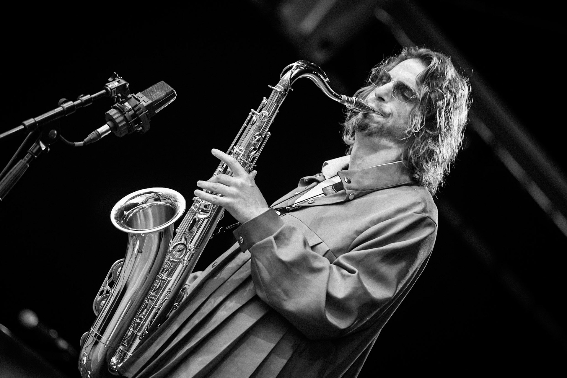 Samy Thiébault "Awé Large Ensemble", La Défense Jazz Festival, Parvis de la Défense, 26 juin 2023