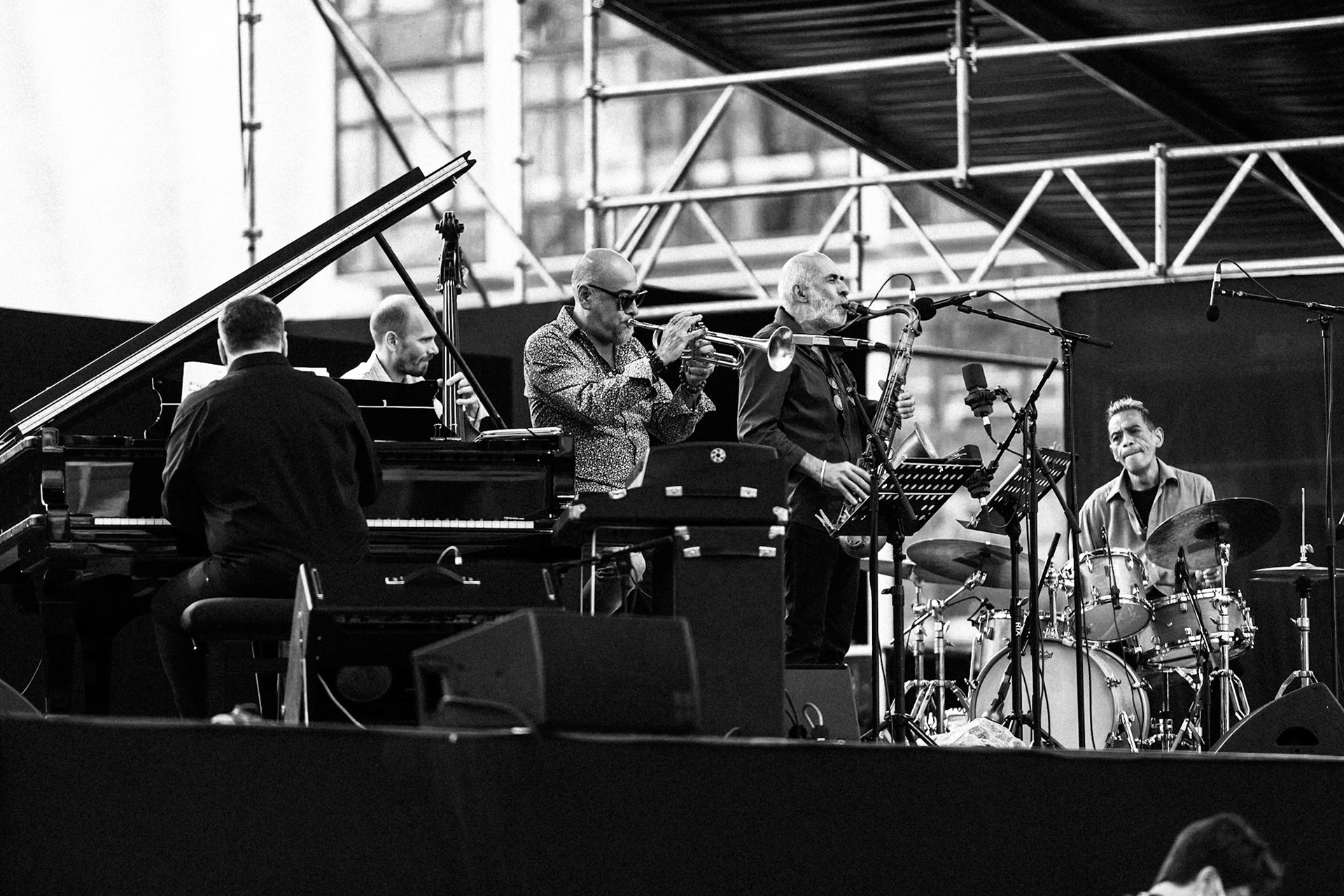 Belmondo Quintet, La Défense Jazz Festival, Parvis de la Défense, 22 septembre 2020