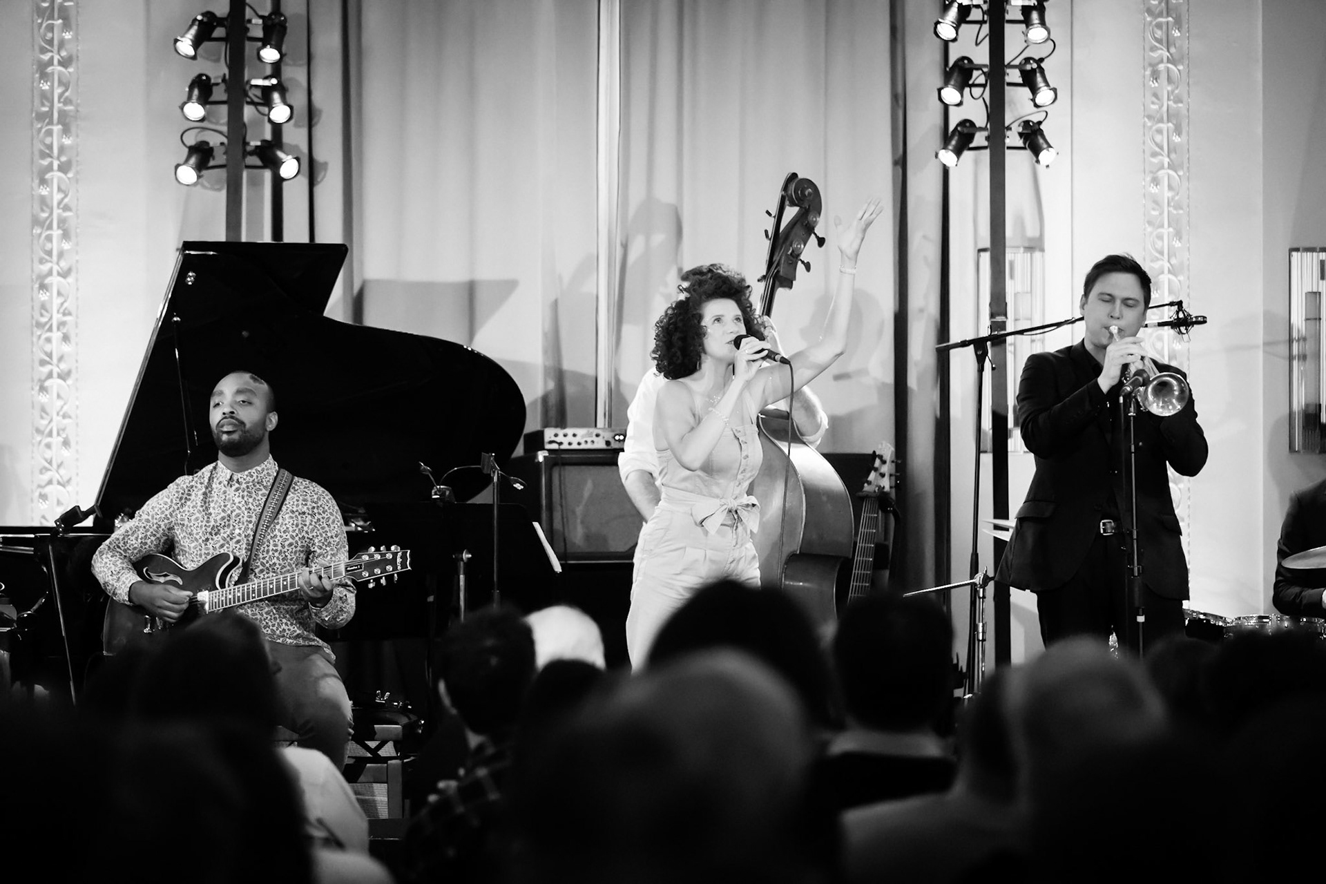 Cyrille Aimée, Festival Jazz Saint-Germain-des-Prés - Paris , Hôtel Lutetia - Salon Cristal, 20 mai 2019