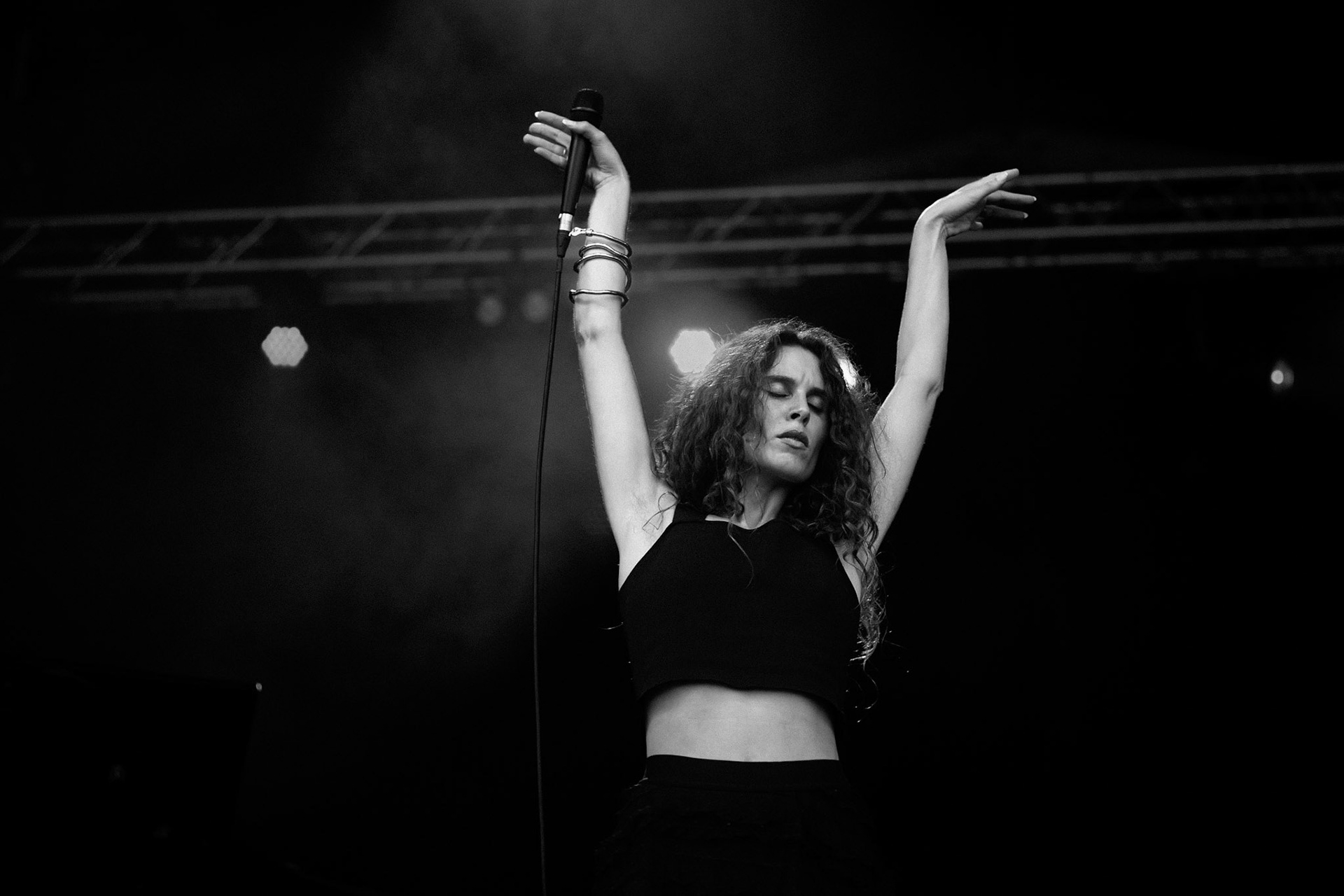 Dafné Kritharas, La Défense Jazz Festival, Parvis de la Défense, 25 juin 2025