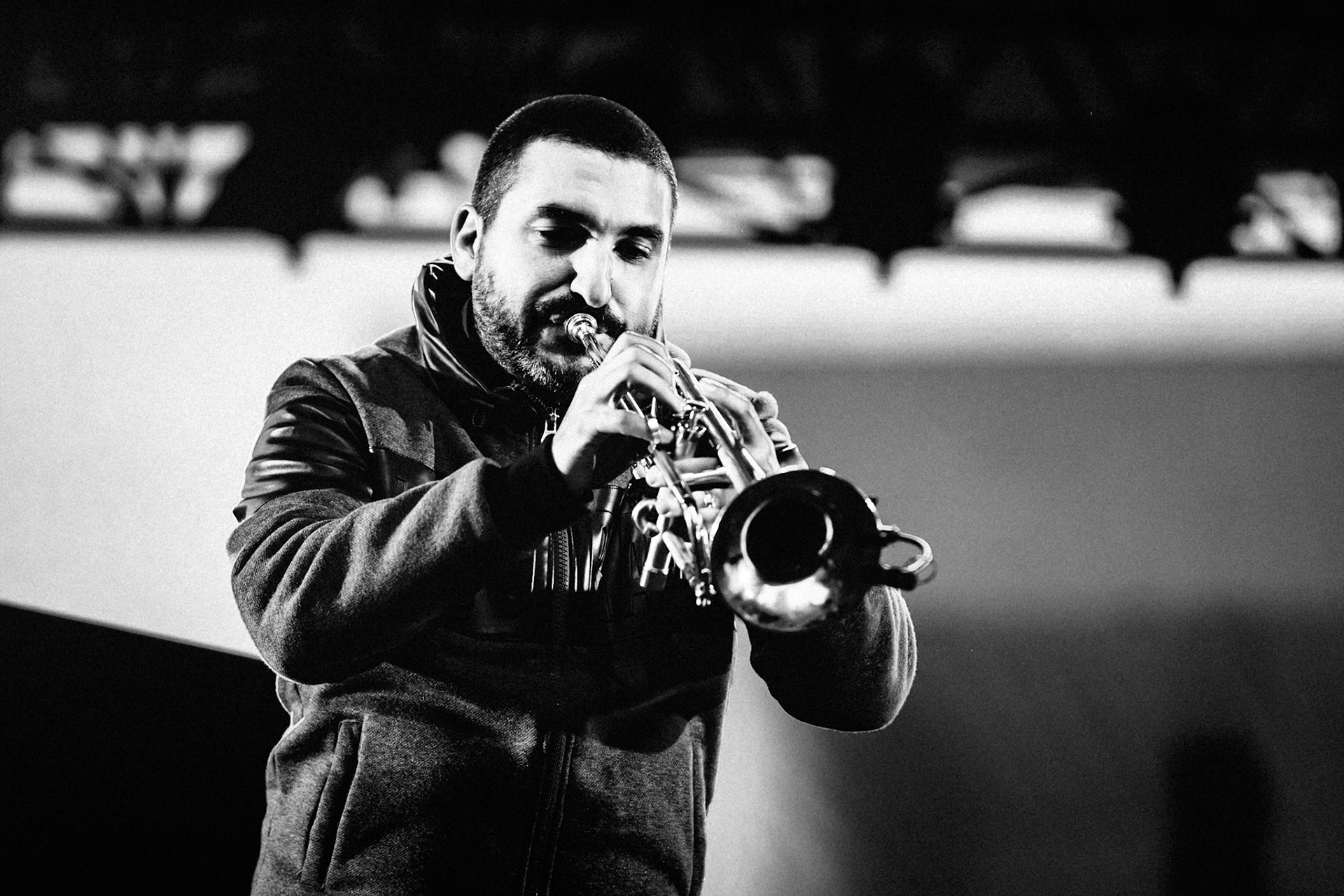 Ibrahim Maalouf avec François Delporte, La Défense Jazz Festival, Parvis de la Défense, 26 septembre 2020