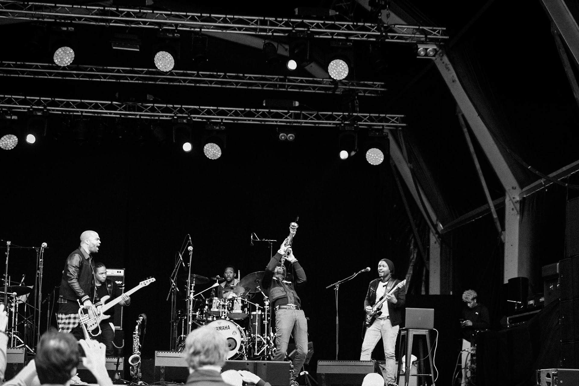 Big in Jazz Collective, La Défense Jazz Festival, Parvis de la Défense, 20 juin 2022