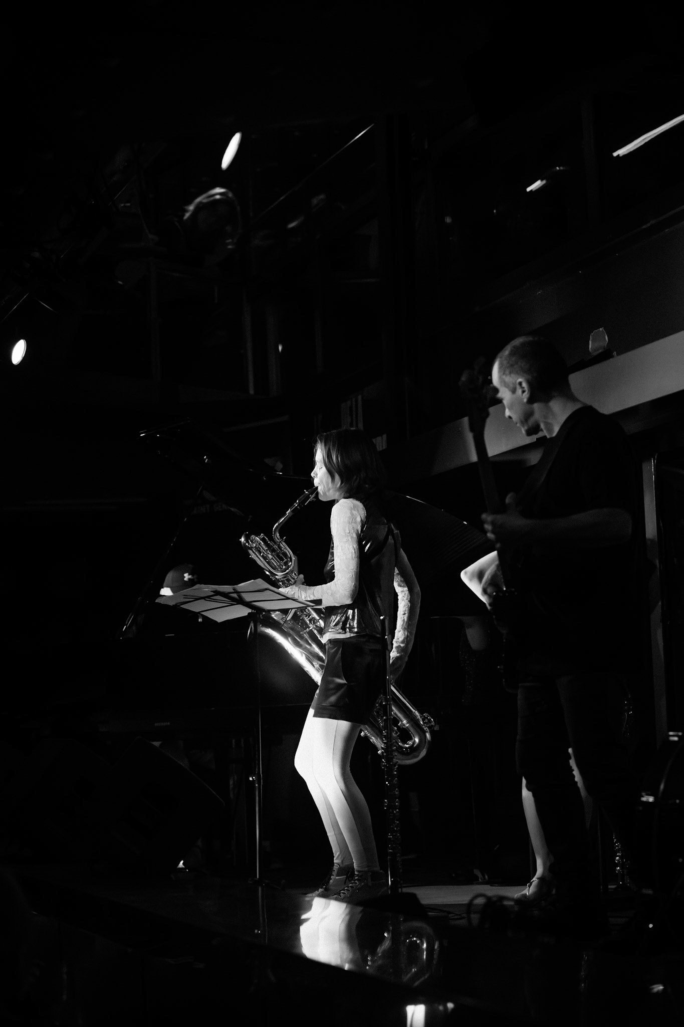 Ludivine Issambourg Quartet &amp; guest Céline Bonacina, Festival Jazz à Saint-Germain-des-Prés - Paris, Péniche Le Son de la Terre