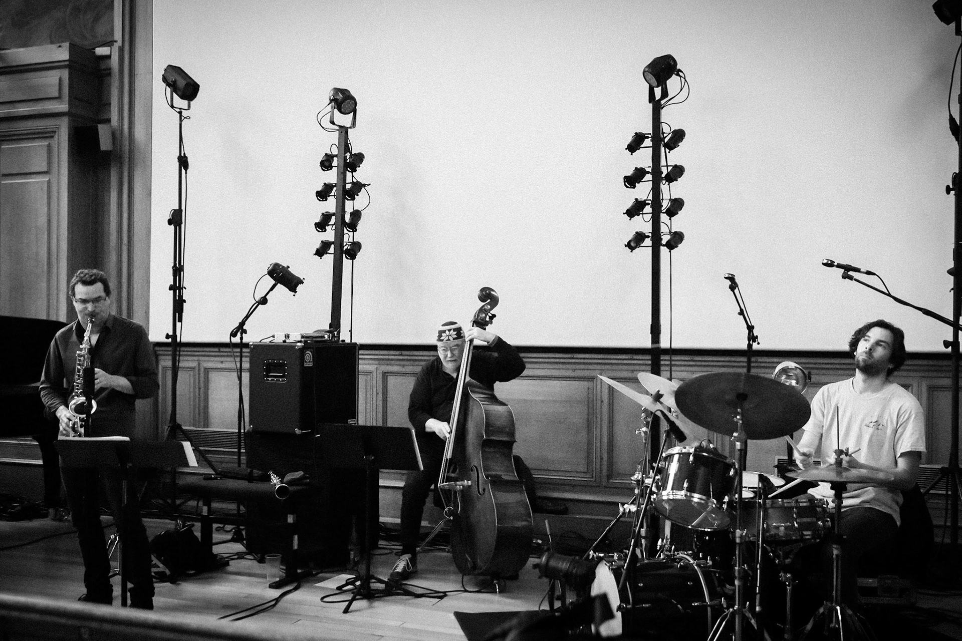 Henri Texier Trio, Festival Jazz Saint-Germain-des-Prés - Paris , Maison de l'Océan - Grand amphithéâtre, 19 mai 2022