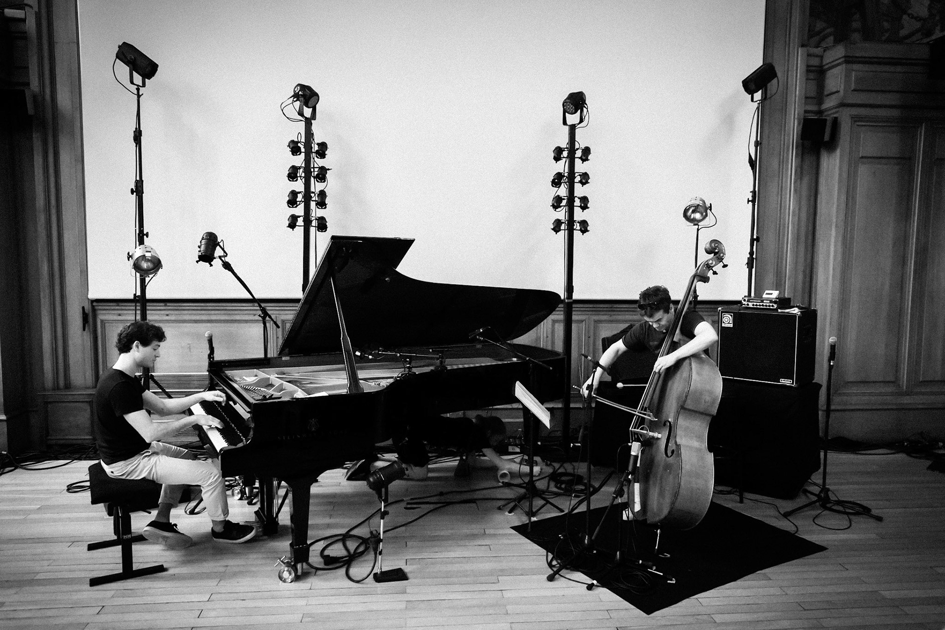 Thomas Enhco &amp; Stéphane Kerecki, Festival Jazz Saint-Germain-des-Prés - Paris , Maison de l'Océan - Grand amphithéâtre, 20 mai 2022