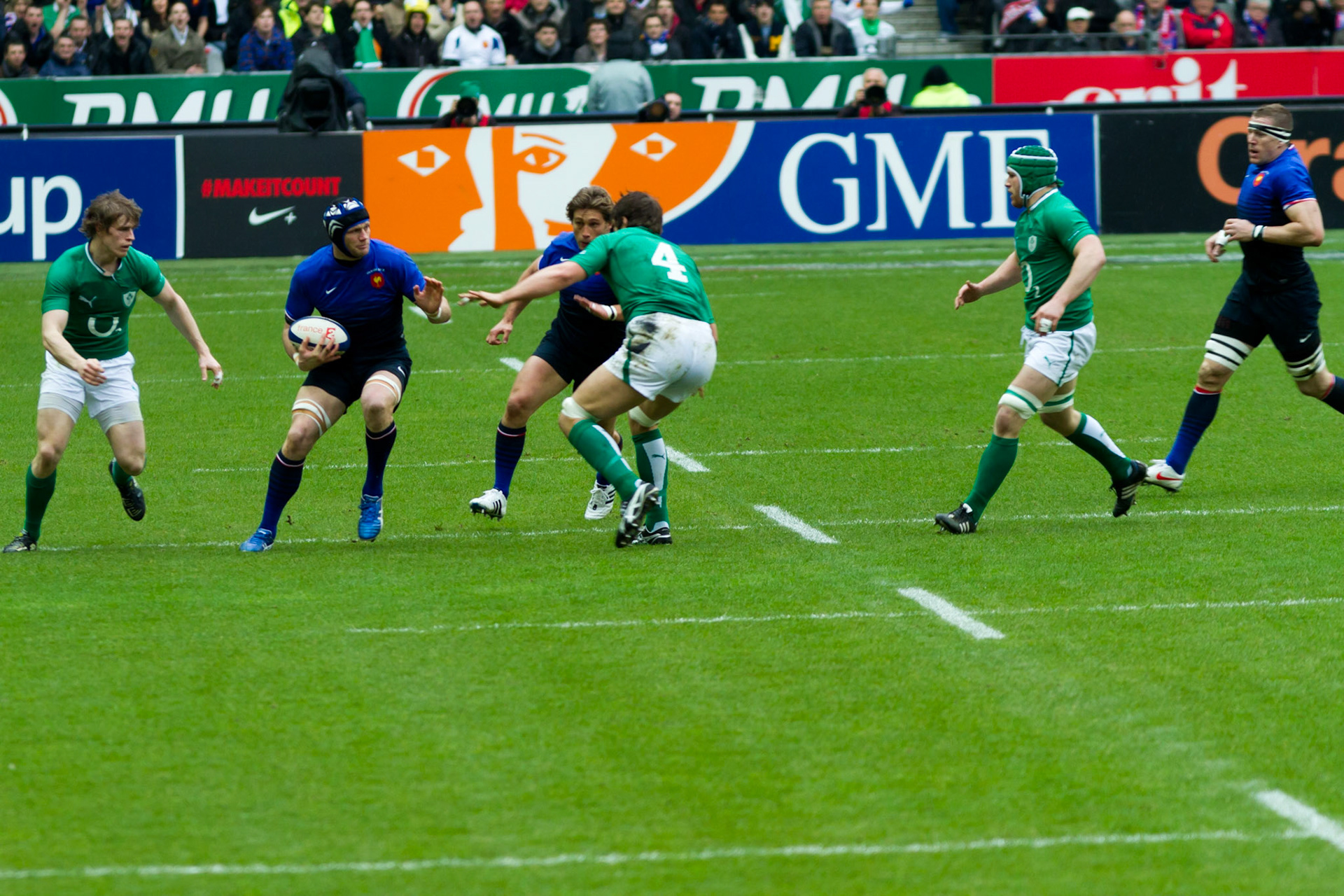 FRANCE-IRLANDE - TOURNOI DES VI NATIONS 2012 - Match