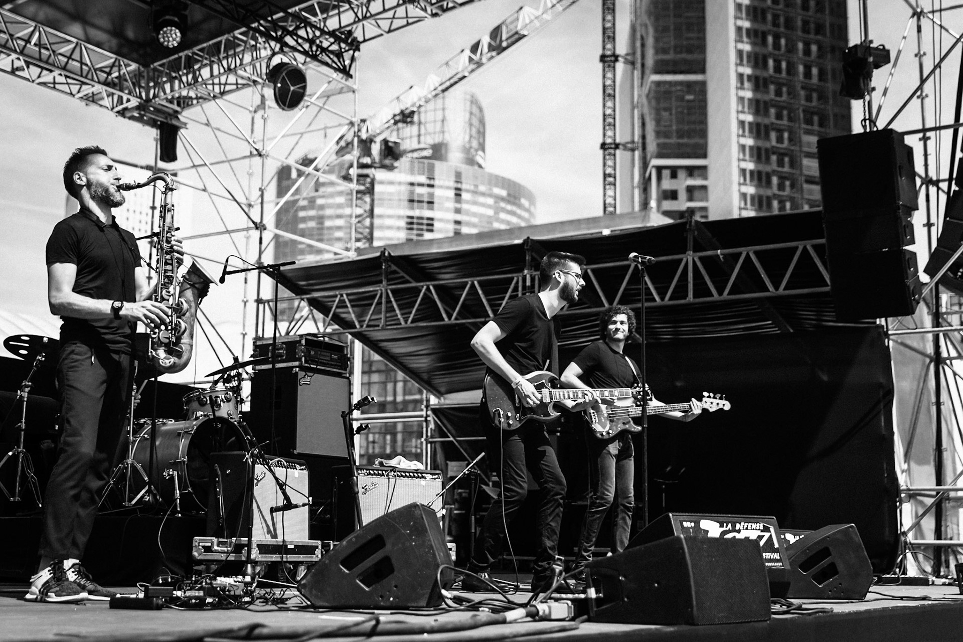 Matthis Pascaud Square One, La Défense Jazz Festival, Parvis de la Défense, 25 mai 2019
