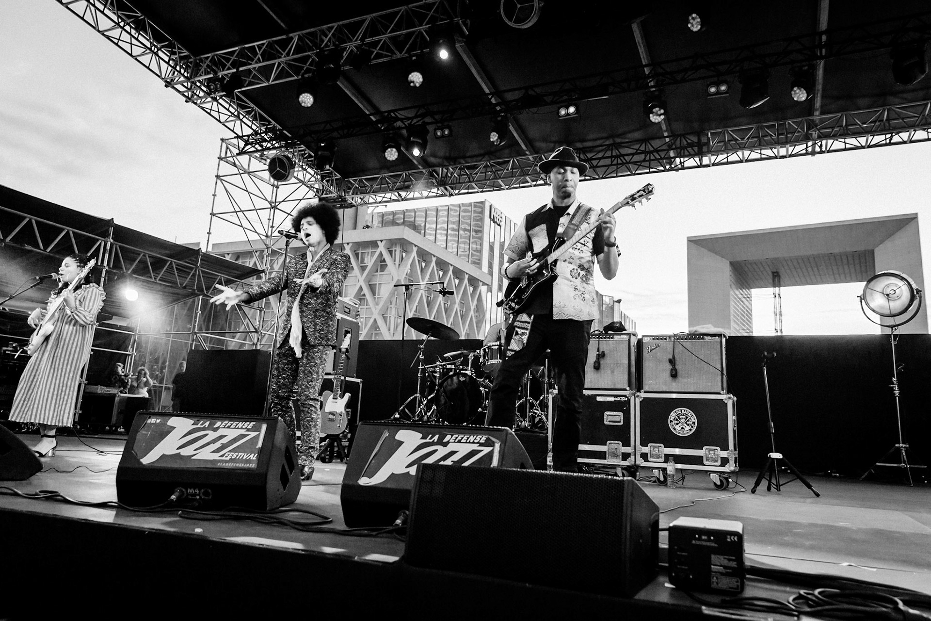 Jose James, La Défense Jazz Festival, Parvis de la Défense, 30 mai 2019