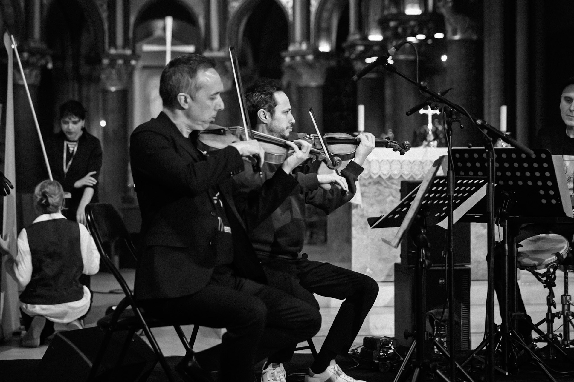 Quatuor Ebène &amp; Xavier Tribolet, Festival Jazz à Saint-Germain-des-Prés - Paris, Eglise Saint-Germain-des-Prés