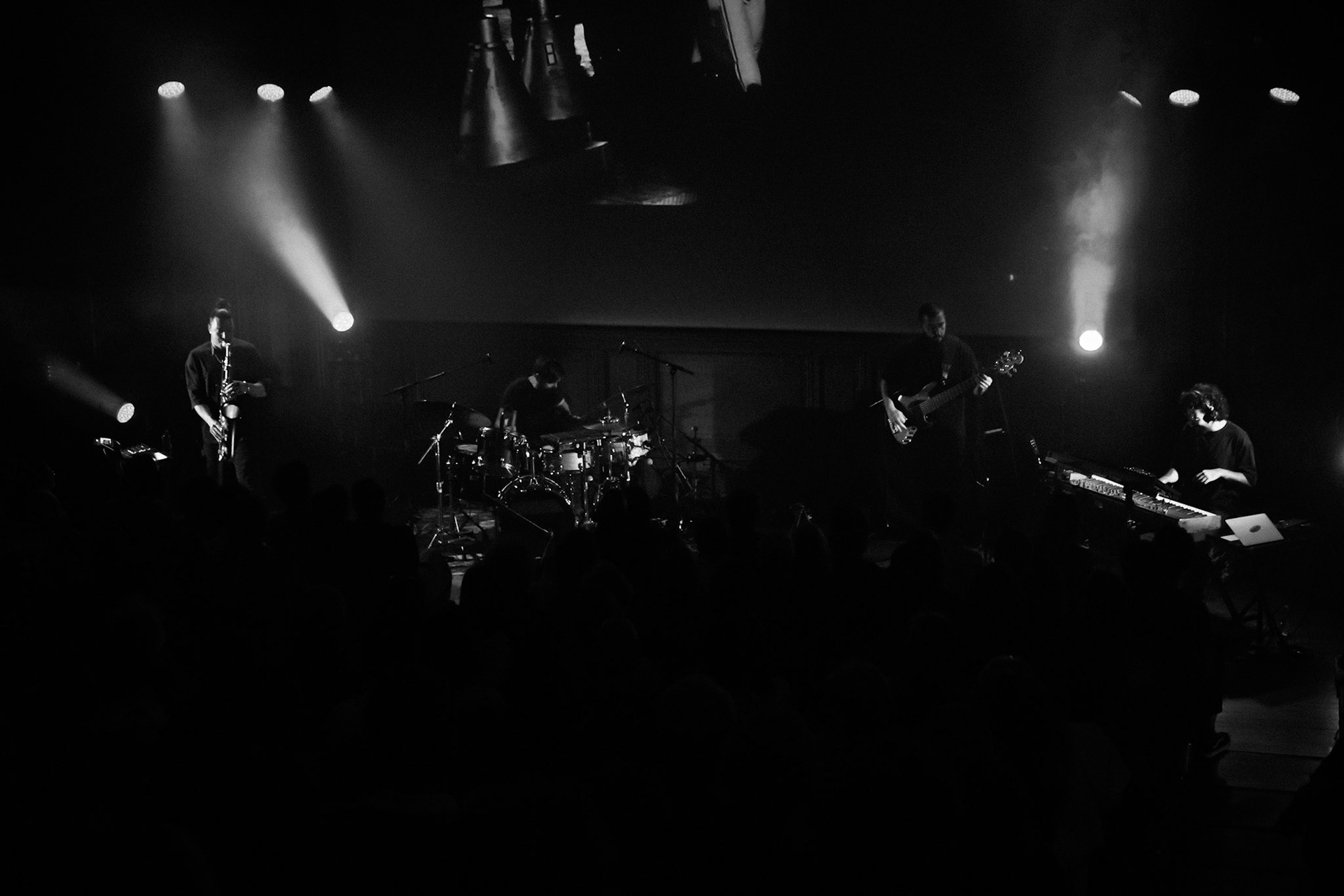 Guillaume Perret Quartet, Festival Jazz à Saint-Germain-des-Prés - Paris, grand amphithéâtre de la Maison de l'Océan