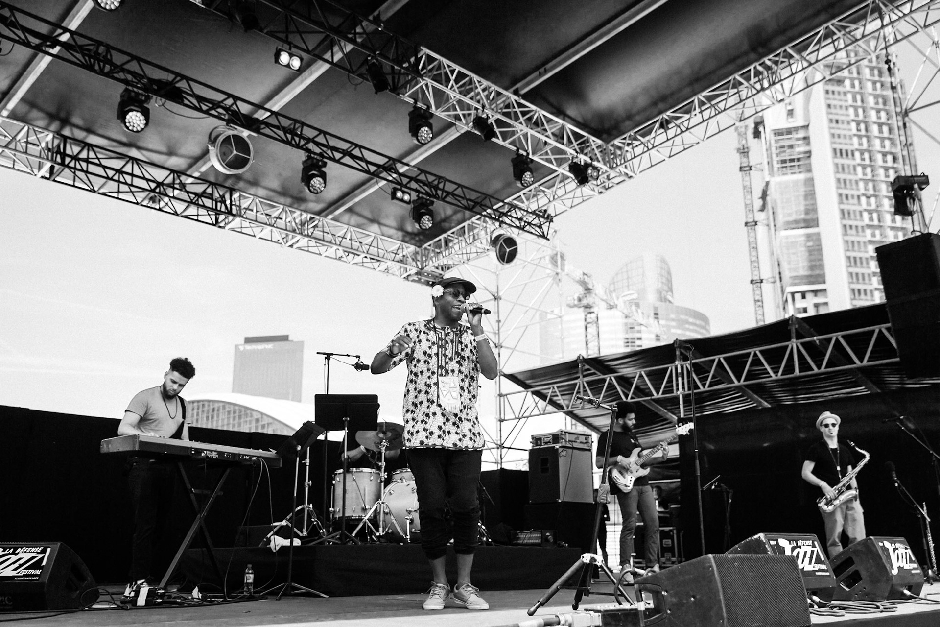 Raashan Ahmad, La Défense Jazz Festival, Parvis de la Défense, 24 mai 2019