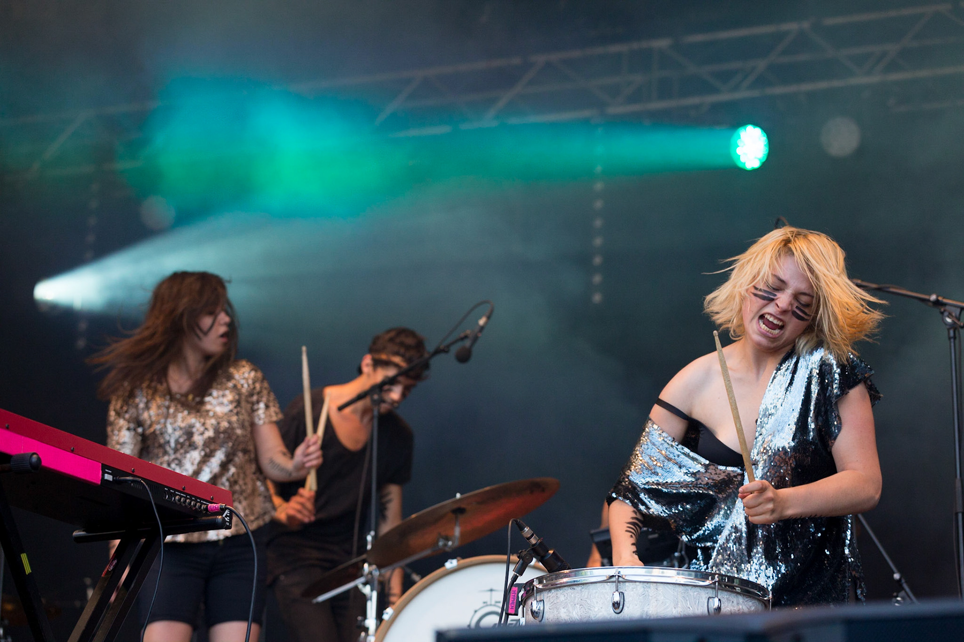 Hyphen Hyphen, 32ème édition de la Fête de la Musique, La Fête de la musique de vive voix, Place Denfert-Rochereau (Paris), 21 juin 2013
