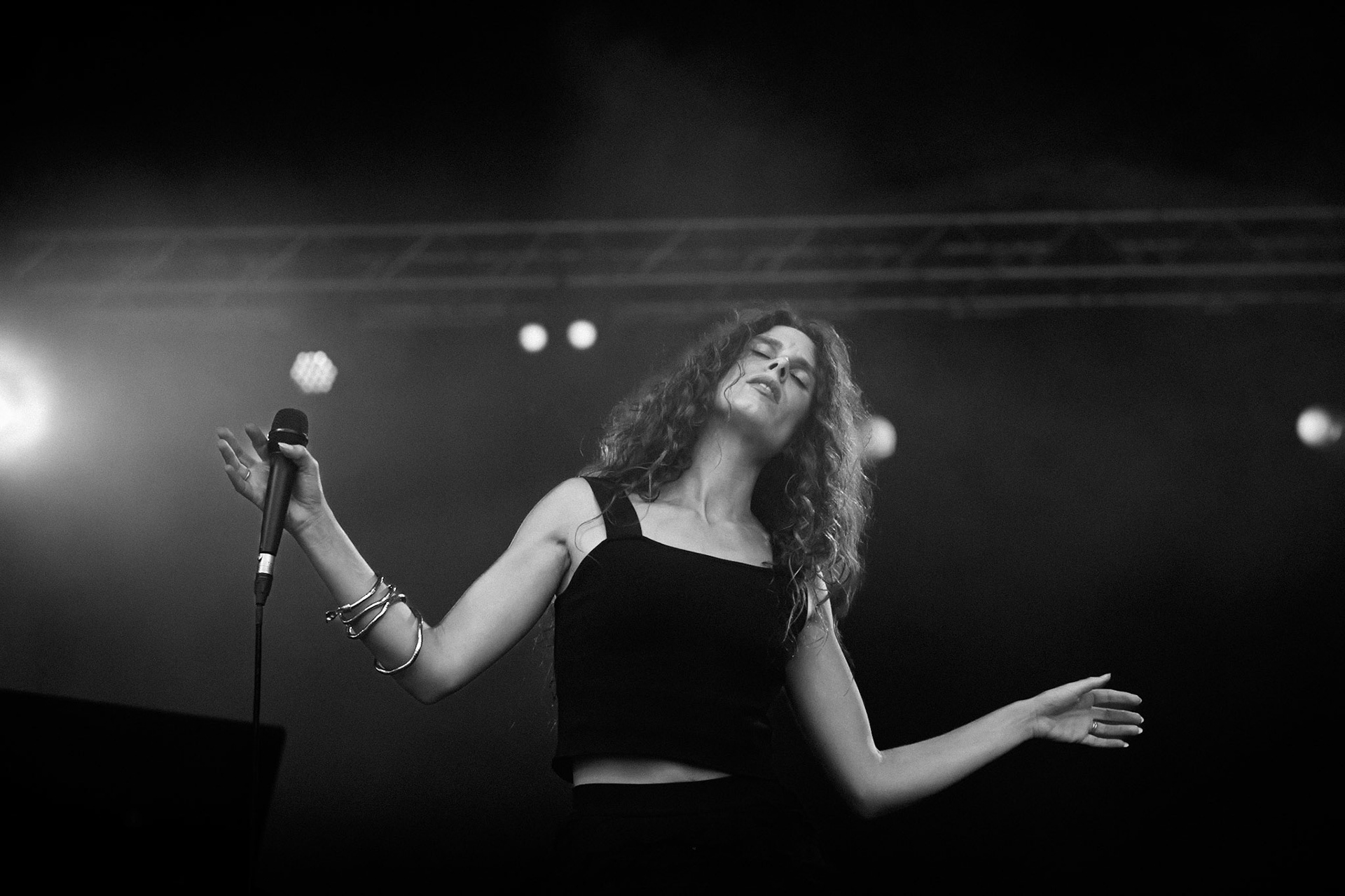 Dafné Kritharas, La Défense Jazz Festival, Parvis de la Défense, 25 juin 2025