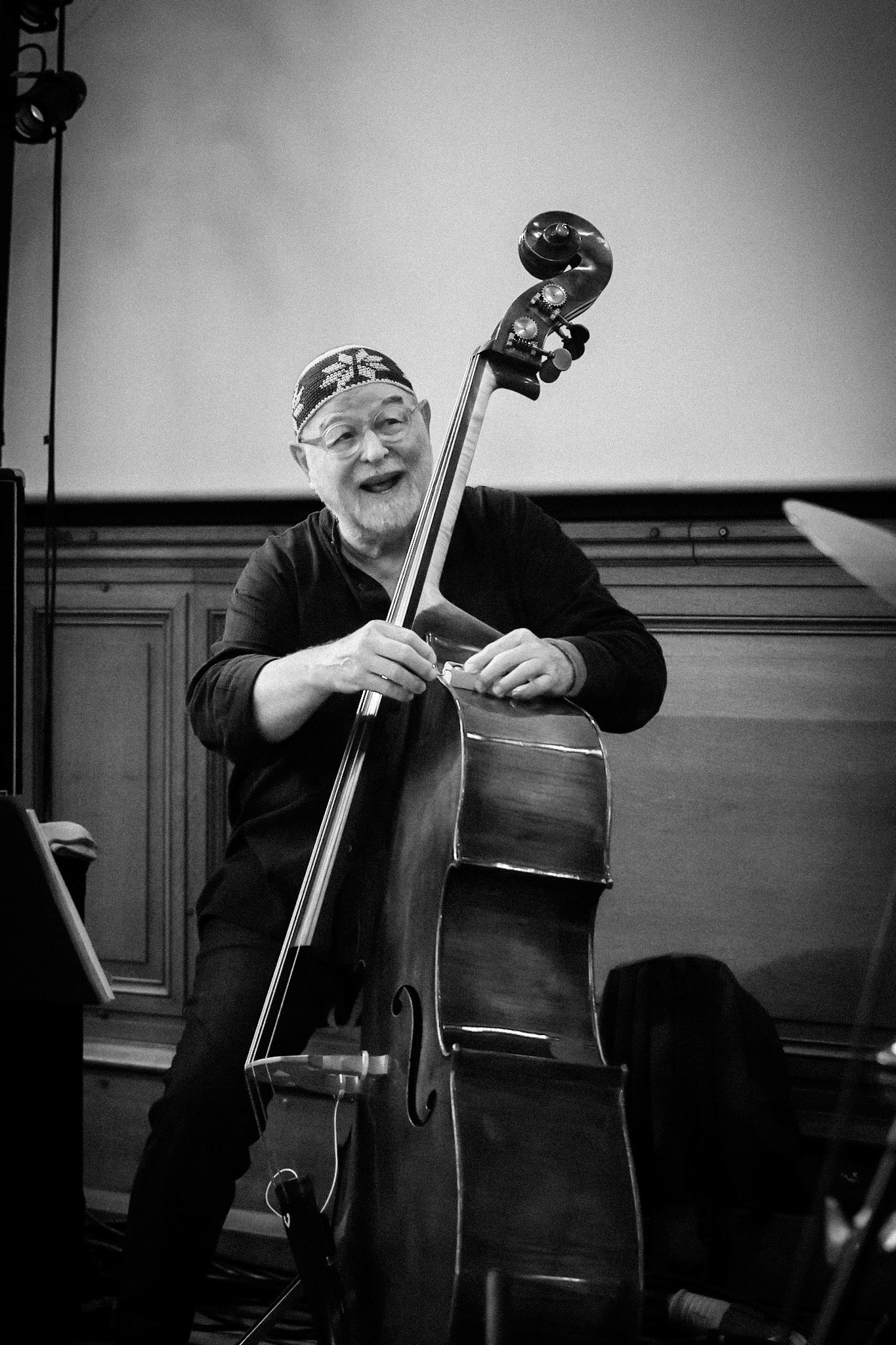 Henri Texier Trio, Festival Jazz Saint-Germain-des-Prés - Paris , Maison de l'Océan - Grand amphithéâtre, 19 mai 2022