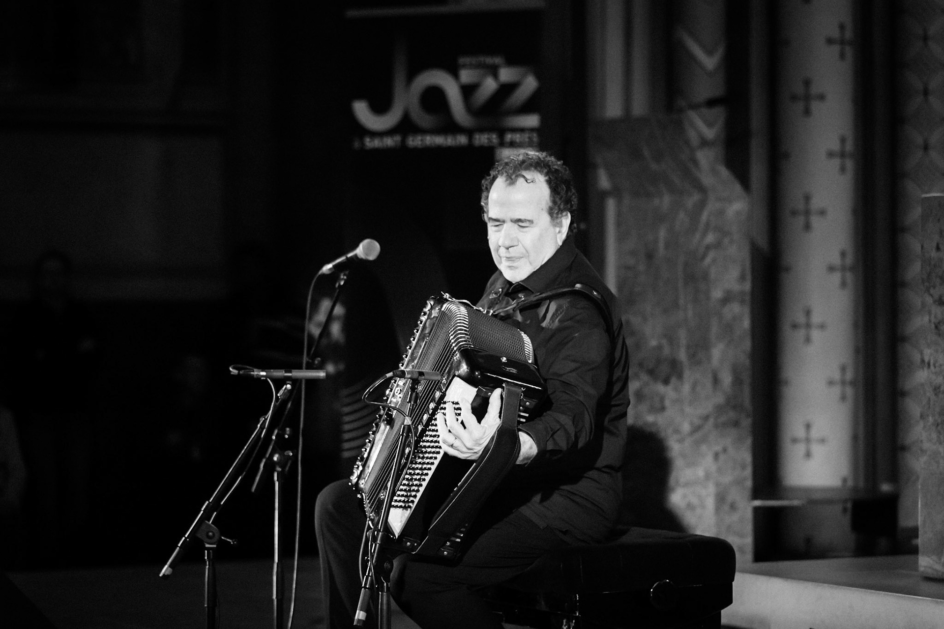 Richard Galliano, Festival Jazz Saint-Germain-des-Prés - Paris , Eglise Saint-Germain-des-Prés, 17 mai 2019