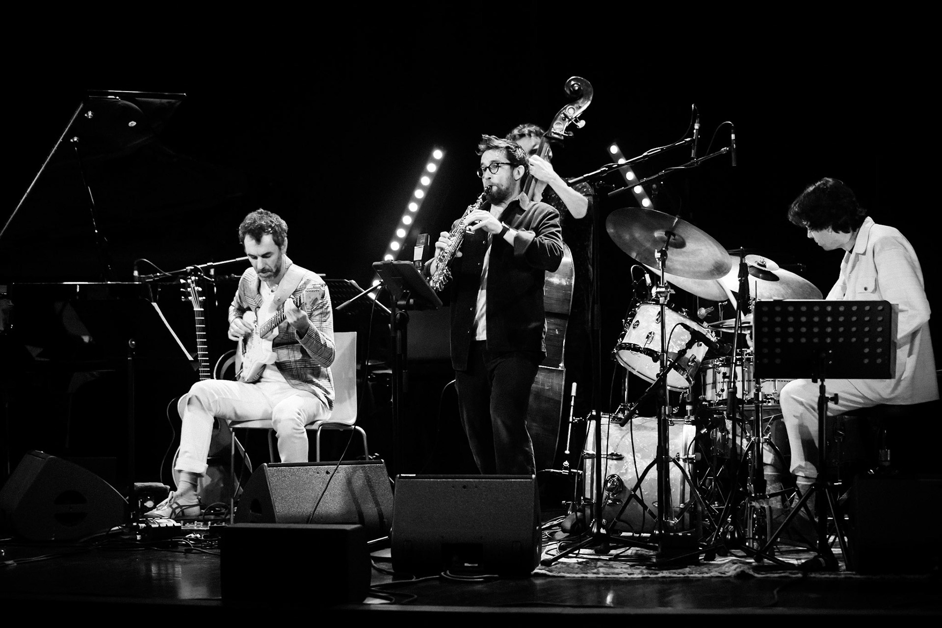Gautier Garrigue Quartet feat Emile Parisien, Festival Jazz à Saint-Germain-des-Prés - Paris, Théâtre de l'Alliance Française