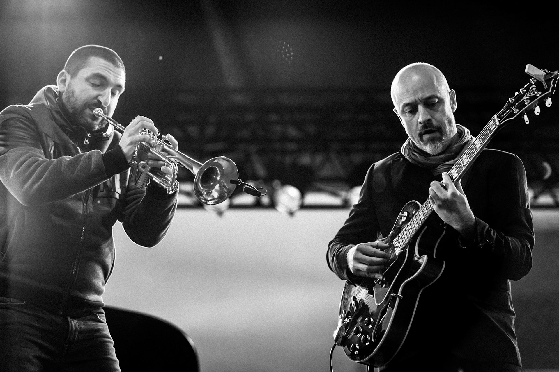 Ibrahim Maalouf avec François Delporte, La Défense Jazz Festival, Parvis de la Défense, 26 septembre 2020