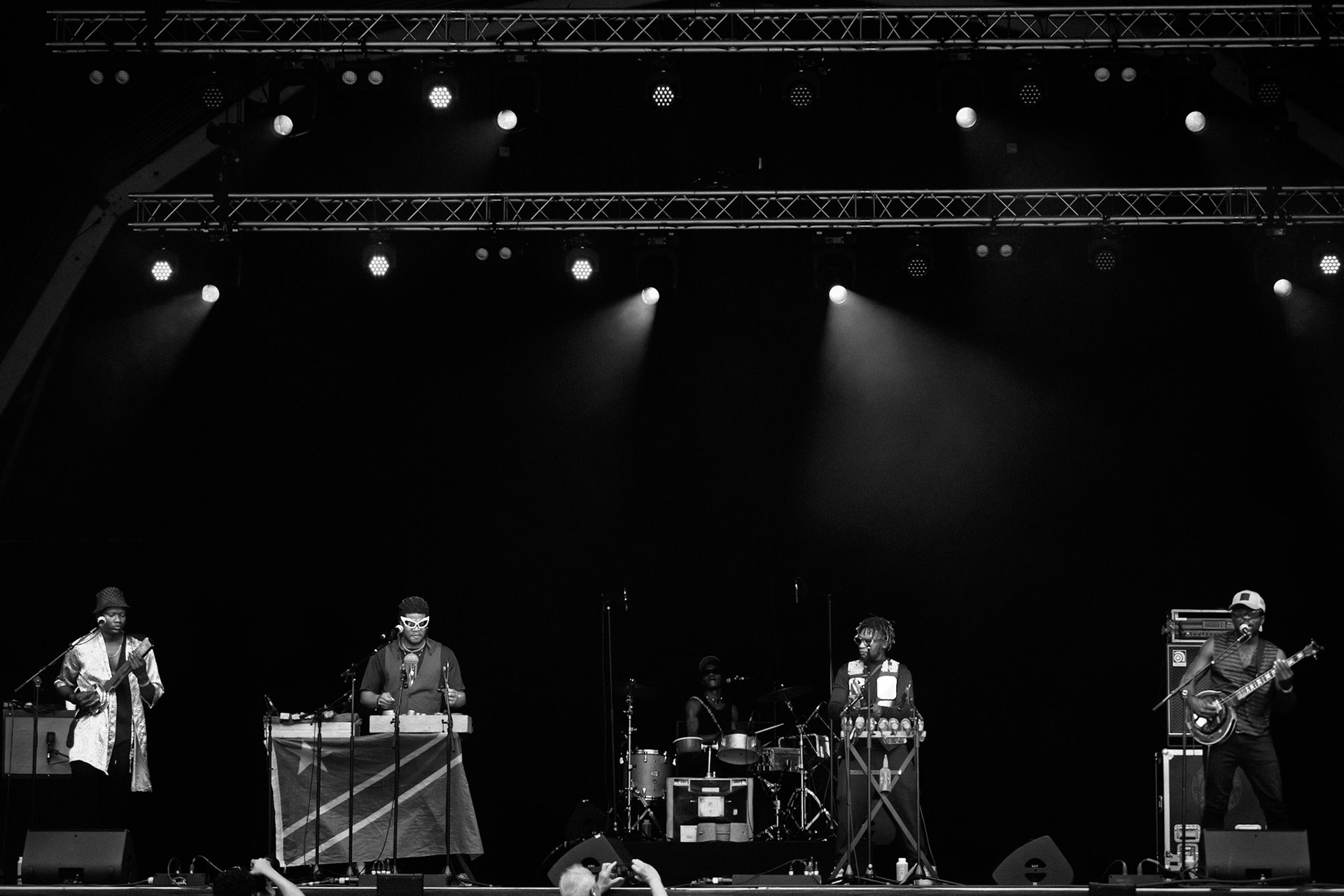 Kin'Gongolo Kiniata, La Défense Jazz Festival, Parvis de la Défense, 27 juin 2025