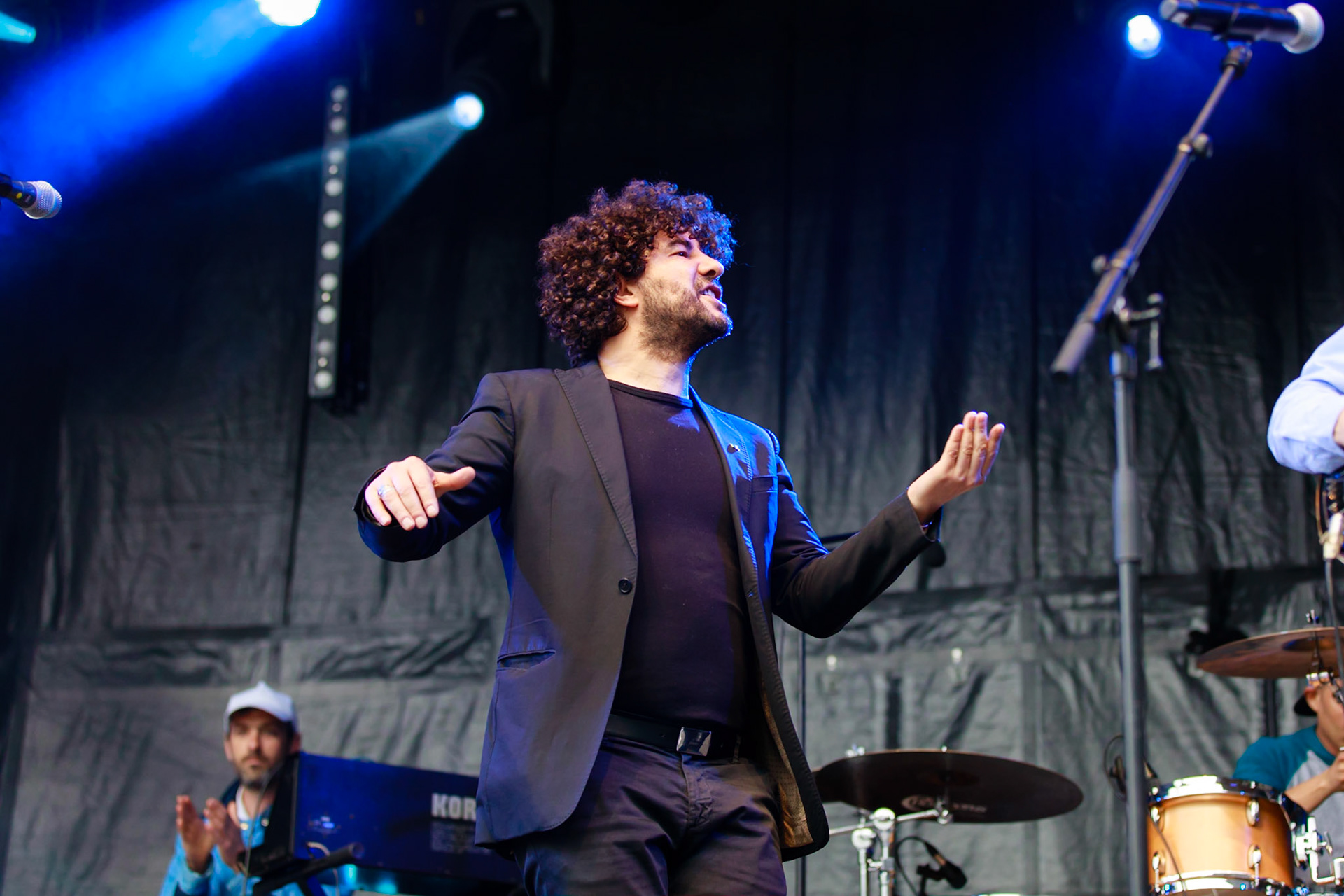 Sofiane Saidi & Mazalda, 31ème édition Festival Chorus des Hauts-de-Seine, Parvis de La Seine Musicale (Boulogne-Billancourt), 5 avril 2019
