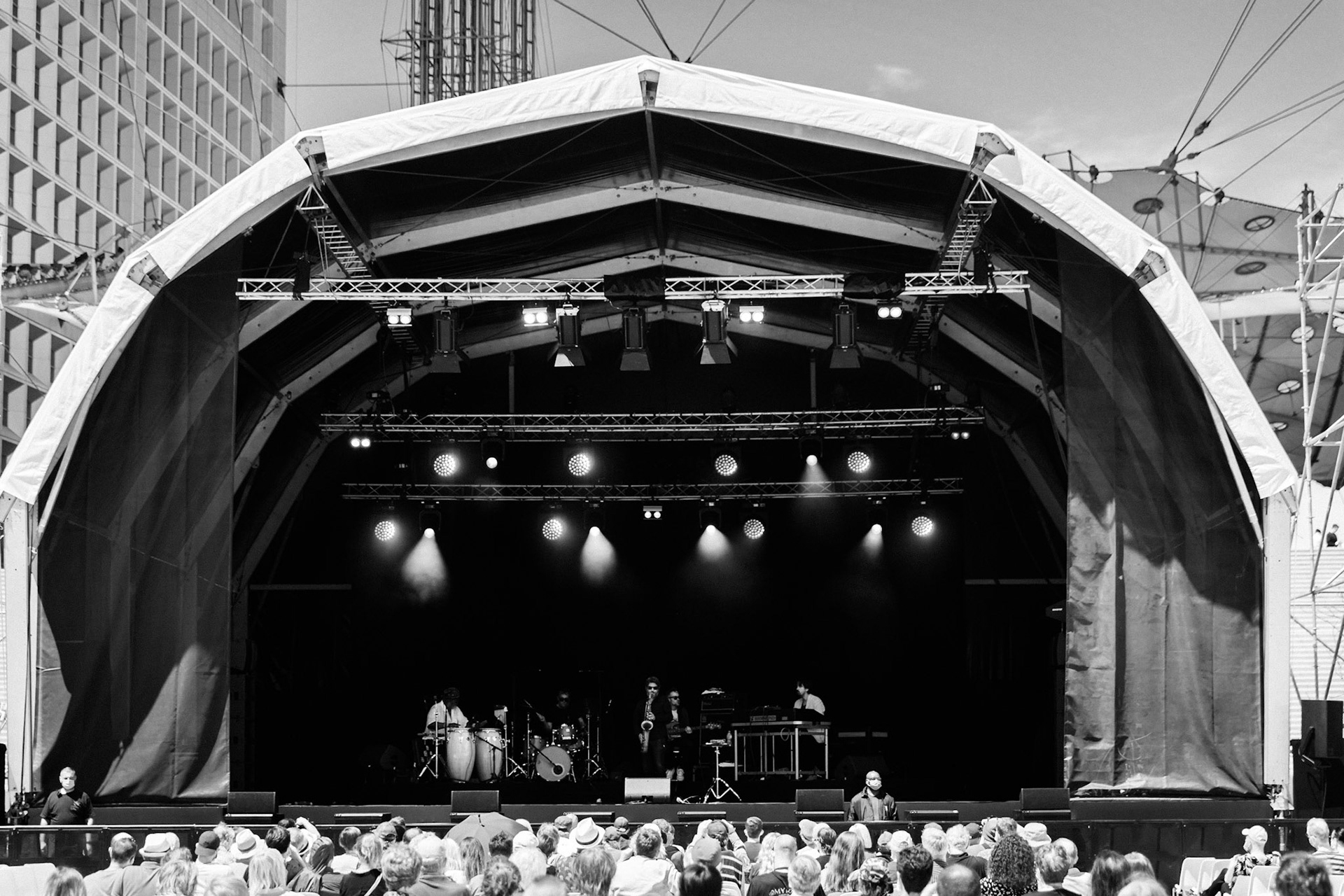 Laurent Bardainne, La Défense Jazz Festival, Parvis de la Défense, 21 juin 2021
