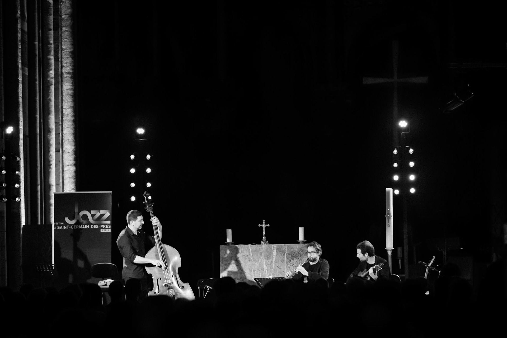 Loco Cello Feat Emile Parisien, Festival Jazz à Saint-Germain-des-Prés - Paris, Eglise Saint-Germain-des-Prés