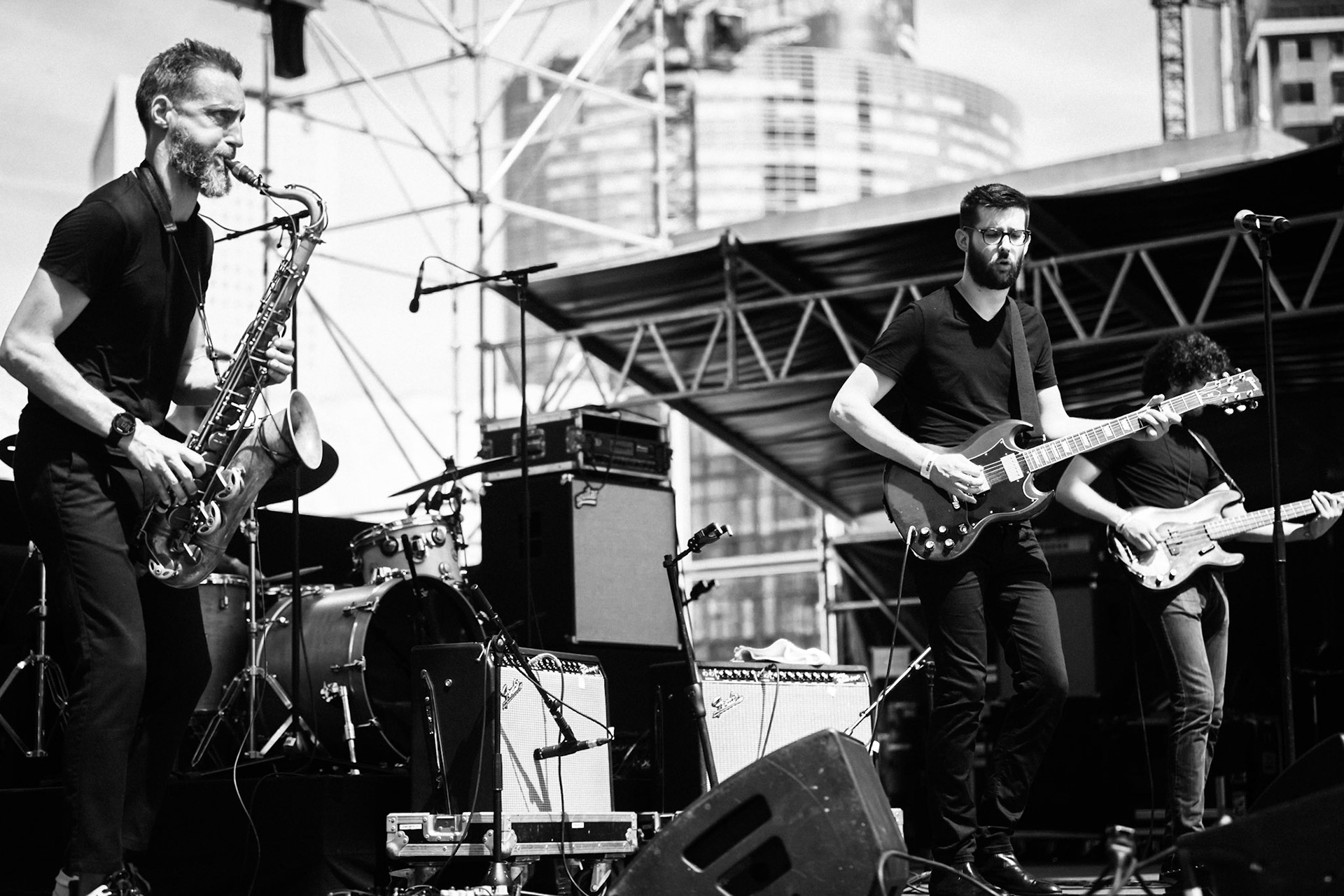 Matthis Pascaud Square One, La Défense Jazz Festival, Parvis de la Défense, 25 mai 2019